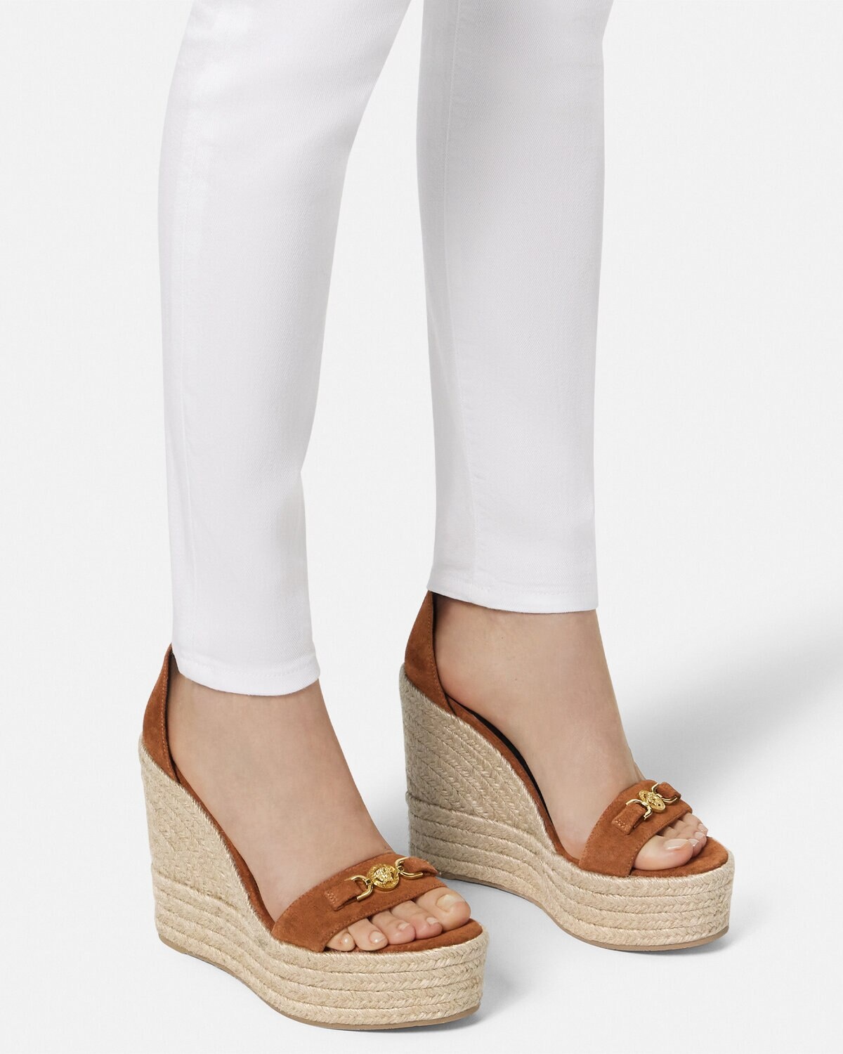 Medusa '95 Suede Wedge Sandals 120 mm - 3