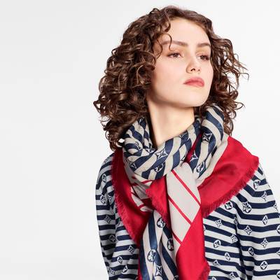 Louis Vuitton LV Escale Summer Stripes Shawl outlook