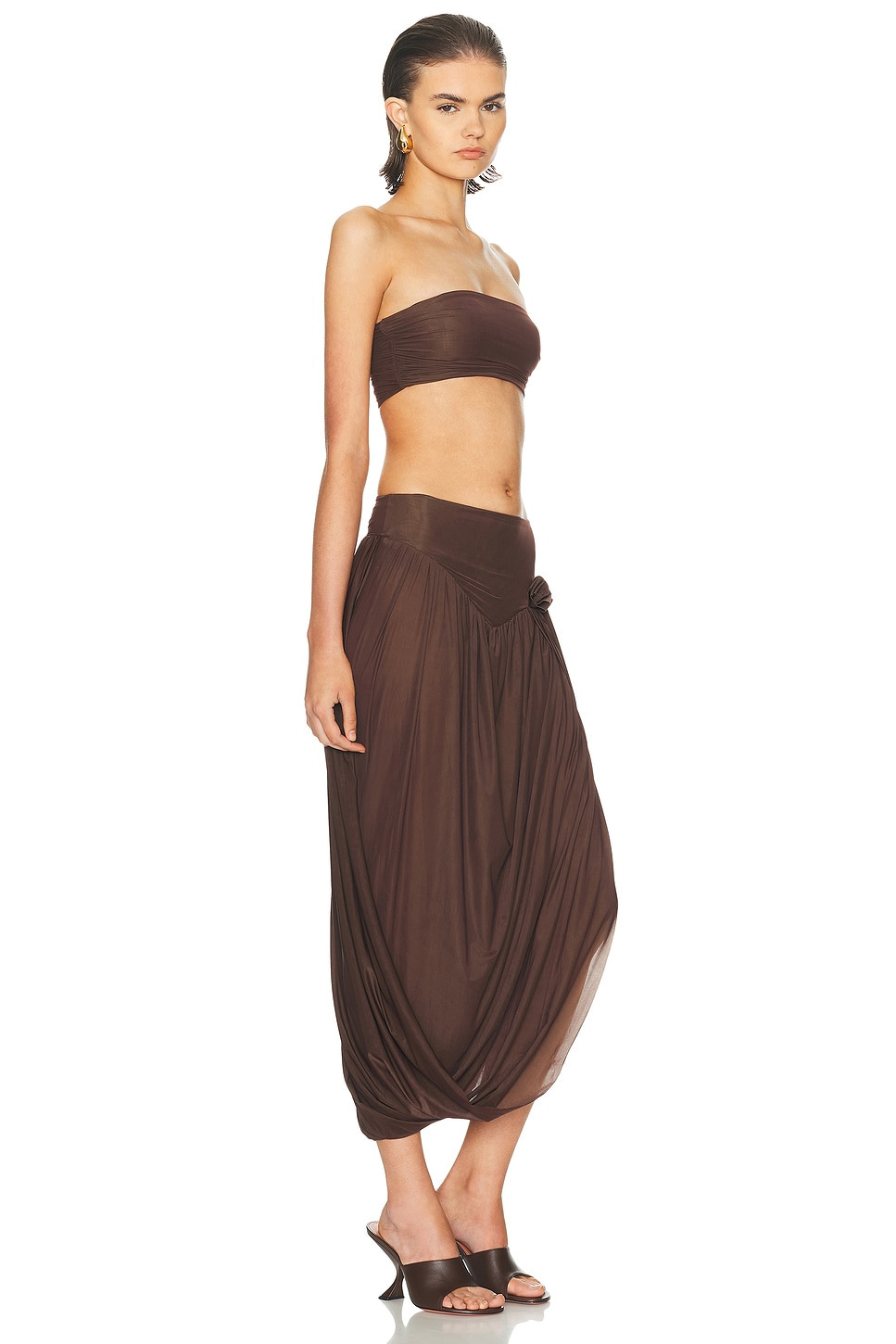 Noriega Bandeau Top And Skirt Set - 2