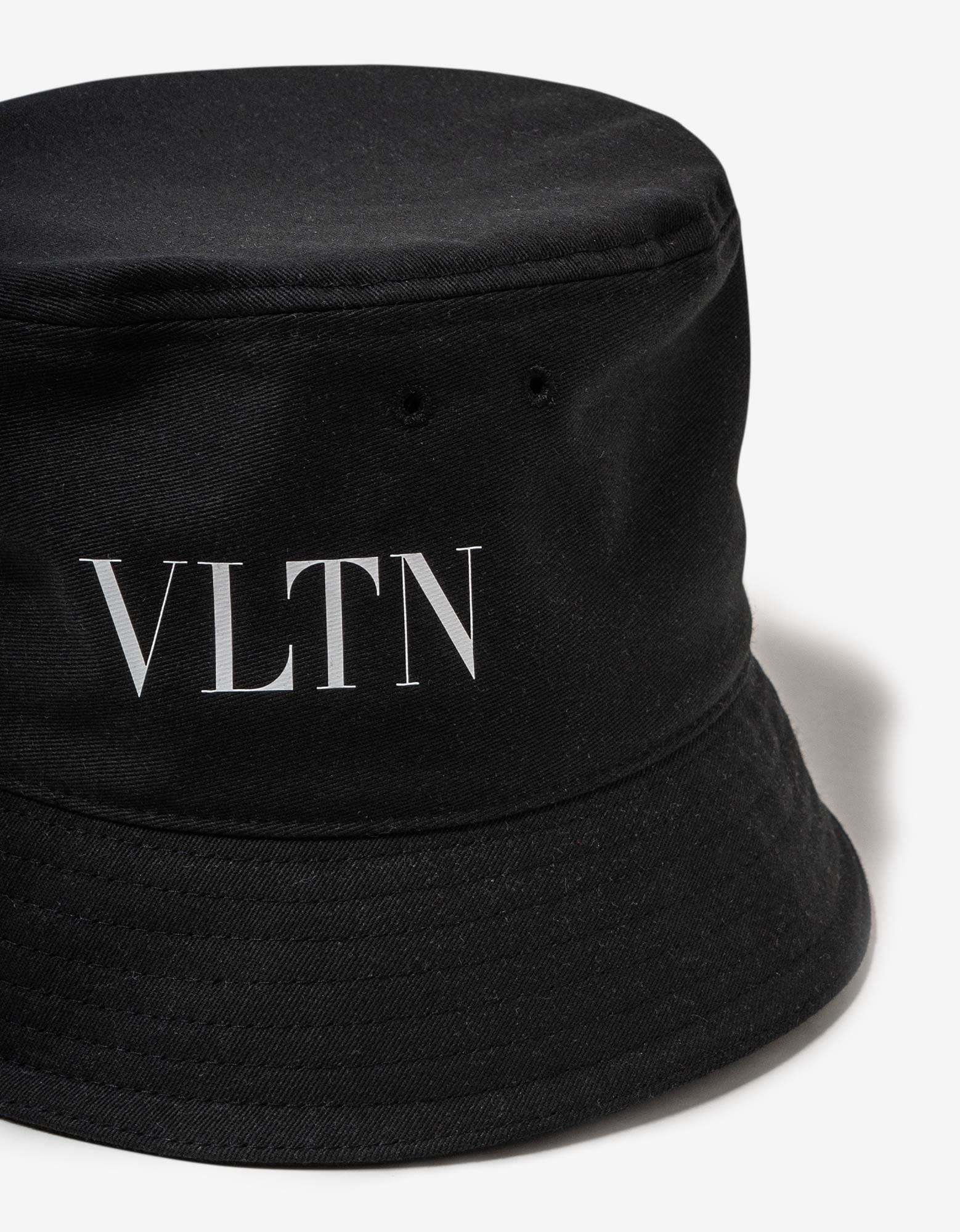 Black VLTN Bucket Hat - 2