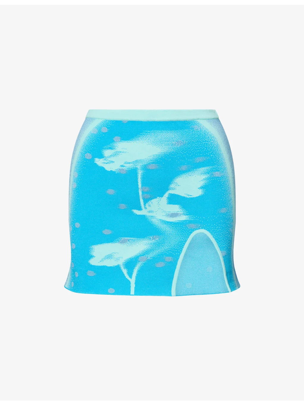 Casia Graphic Stretch-Knit Skort - 1