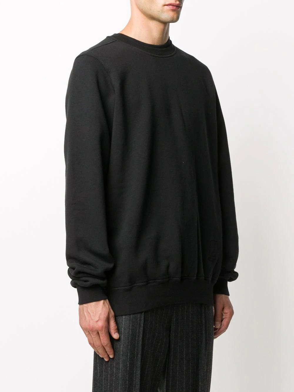 oversized zipped sweatshirt - 3