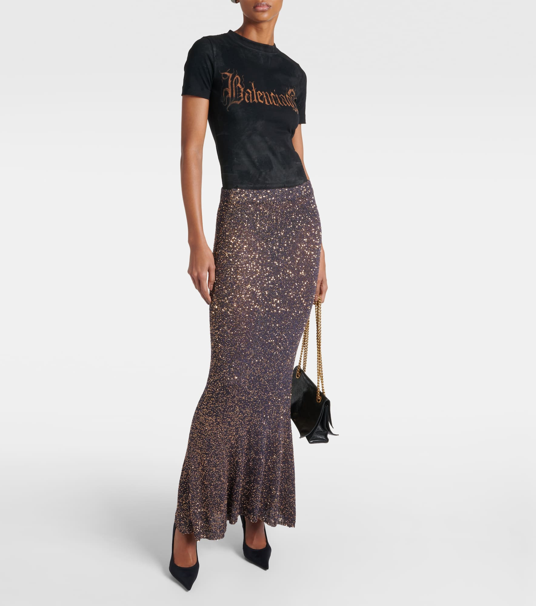 Sequined maxi skirt - 2
