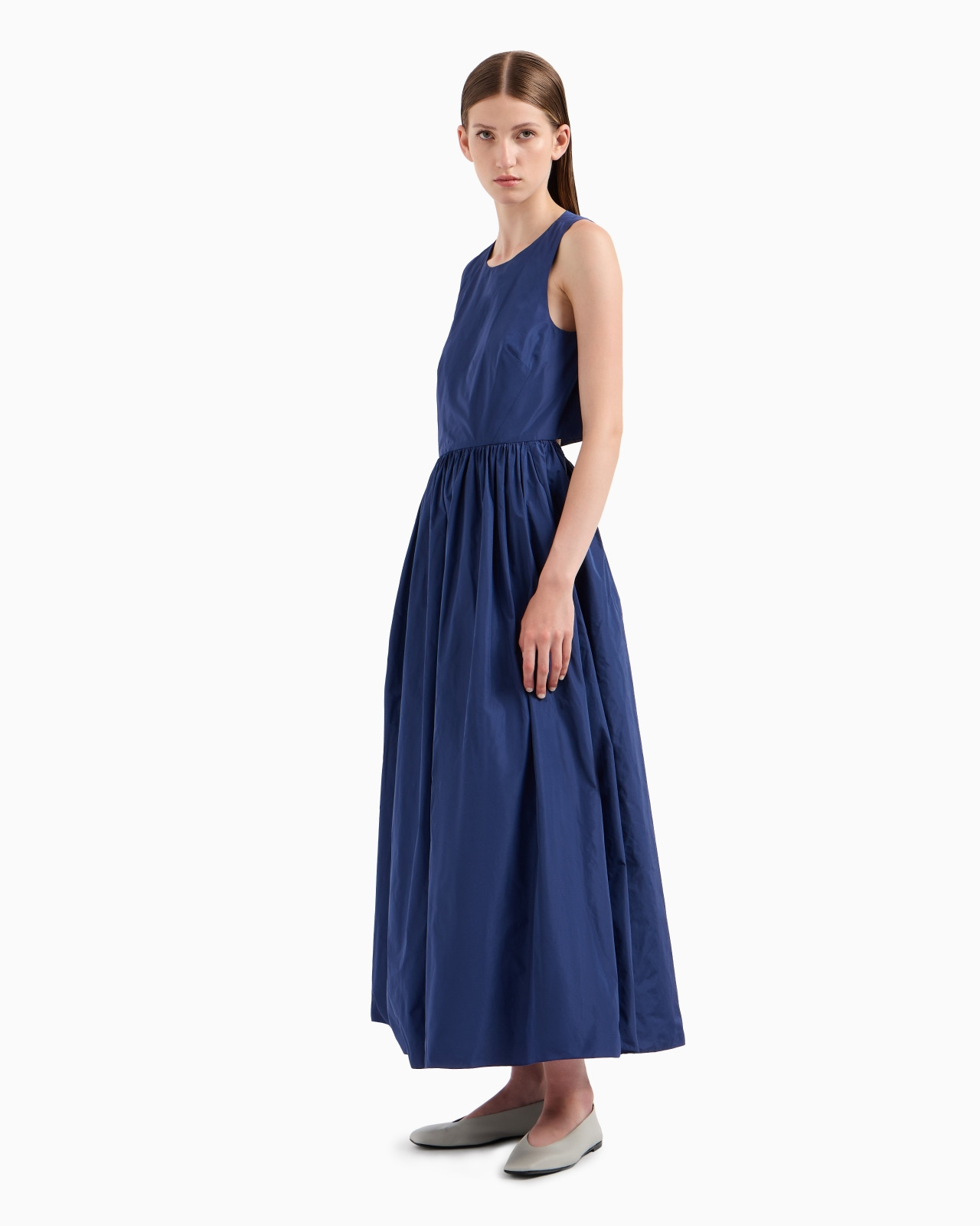 Long taffeta dress - 2