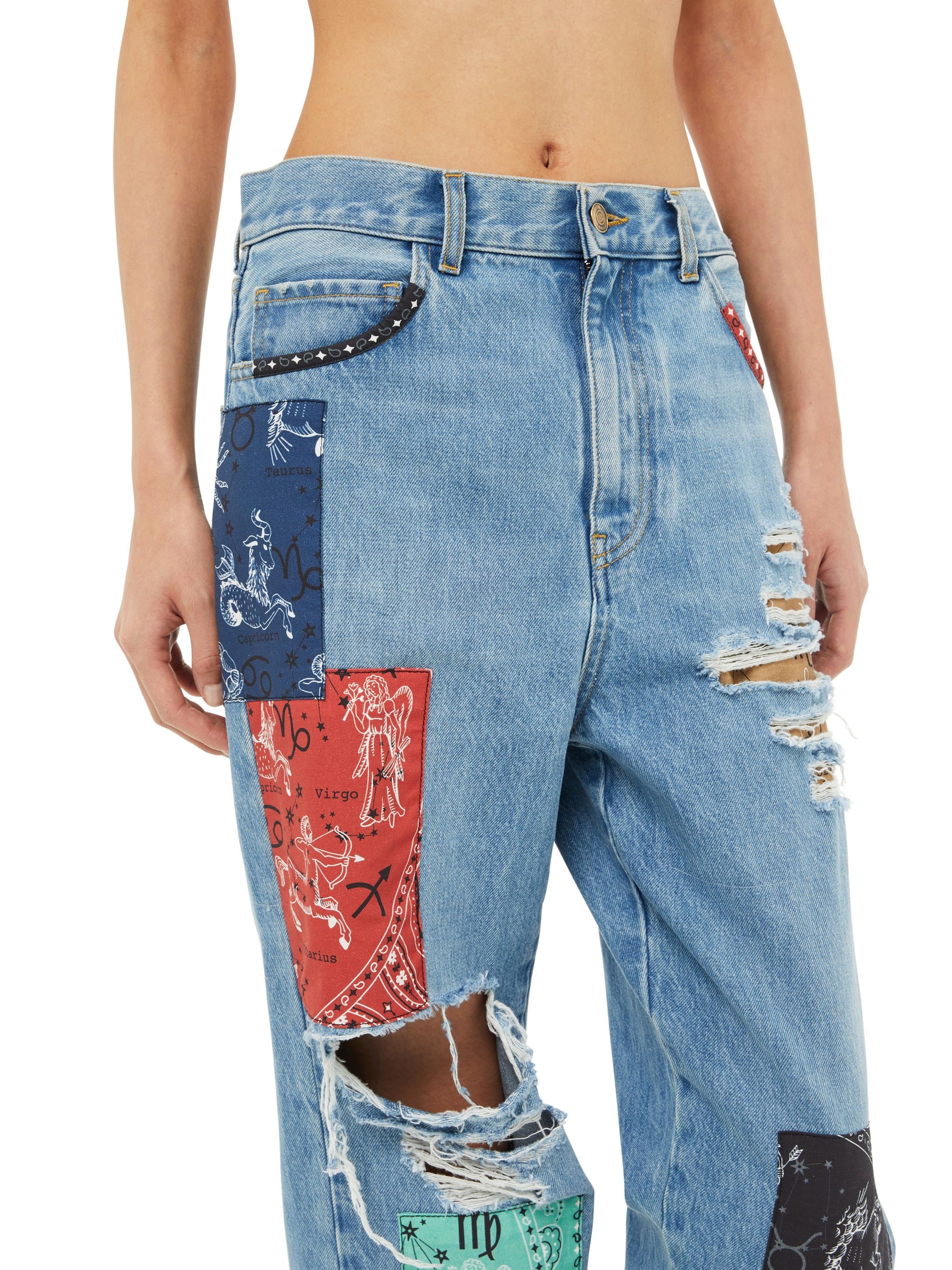 The Twelve Signs Denim Pants - 7