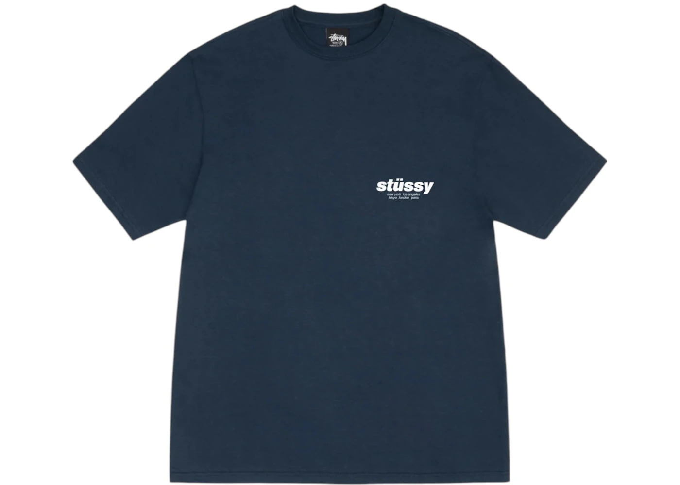 Stussy Rollers Tee Navy - 2