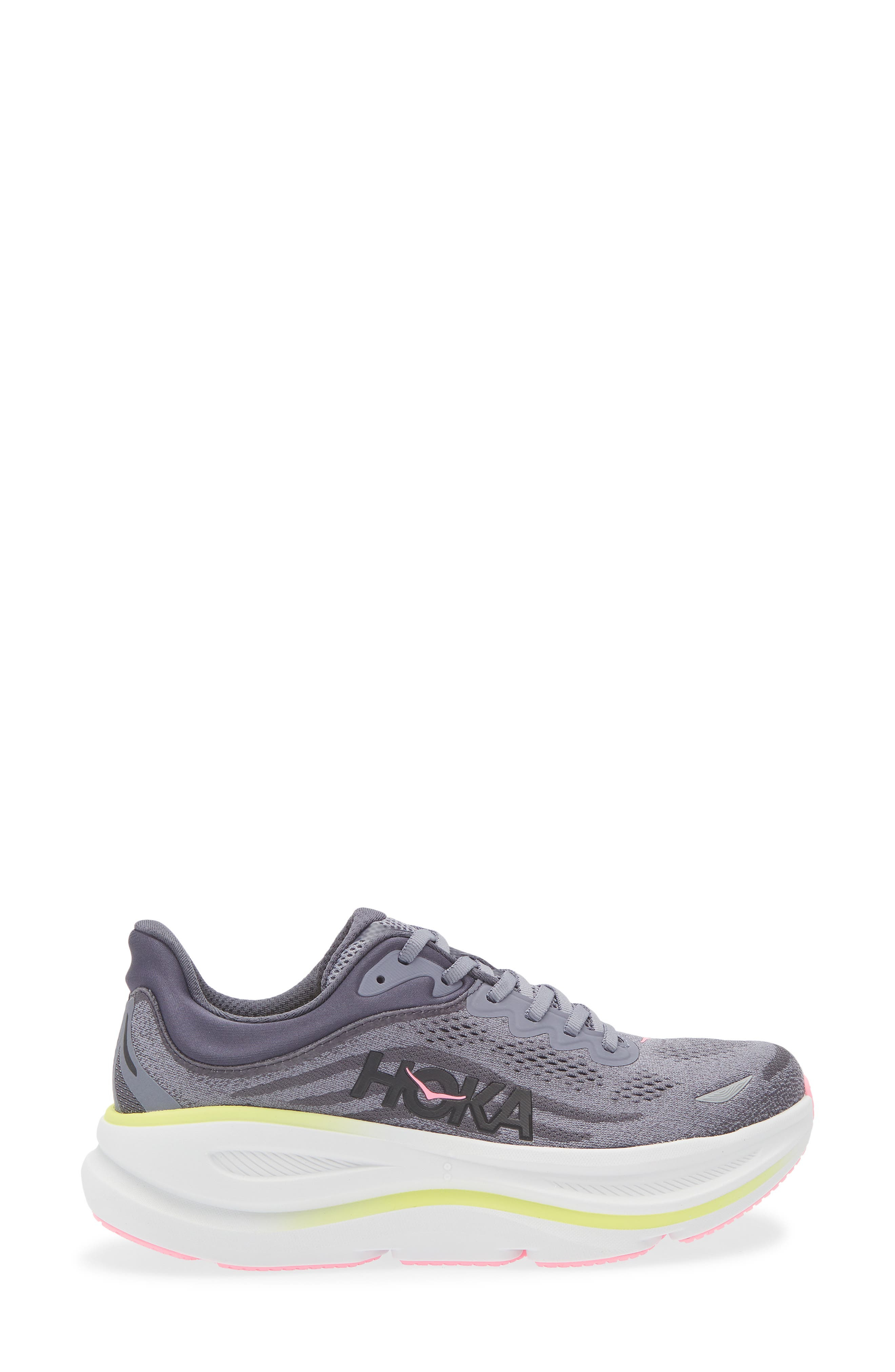 HOKA Bondi 9 Running Shoe in Charcoal Grey /Grey Skies at Nordstrom - 3