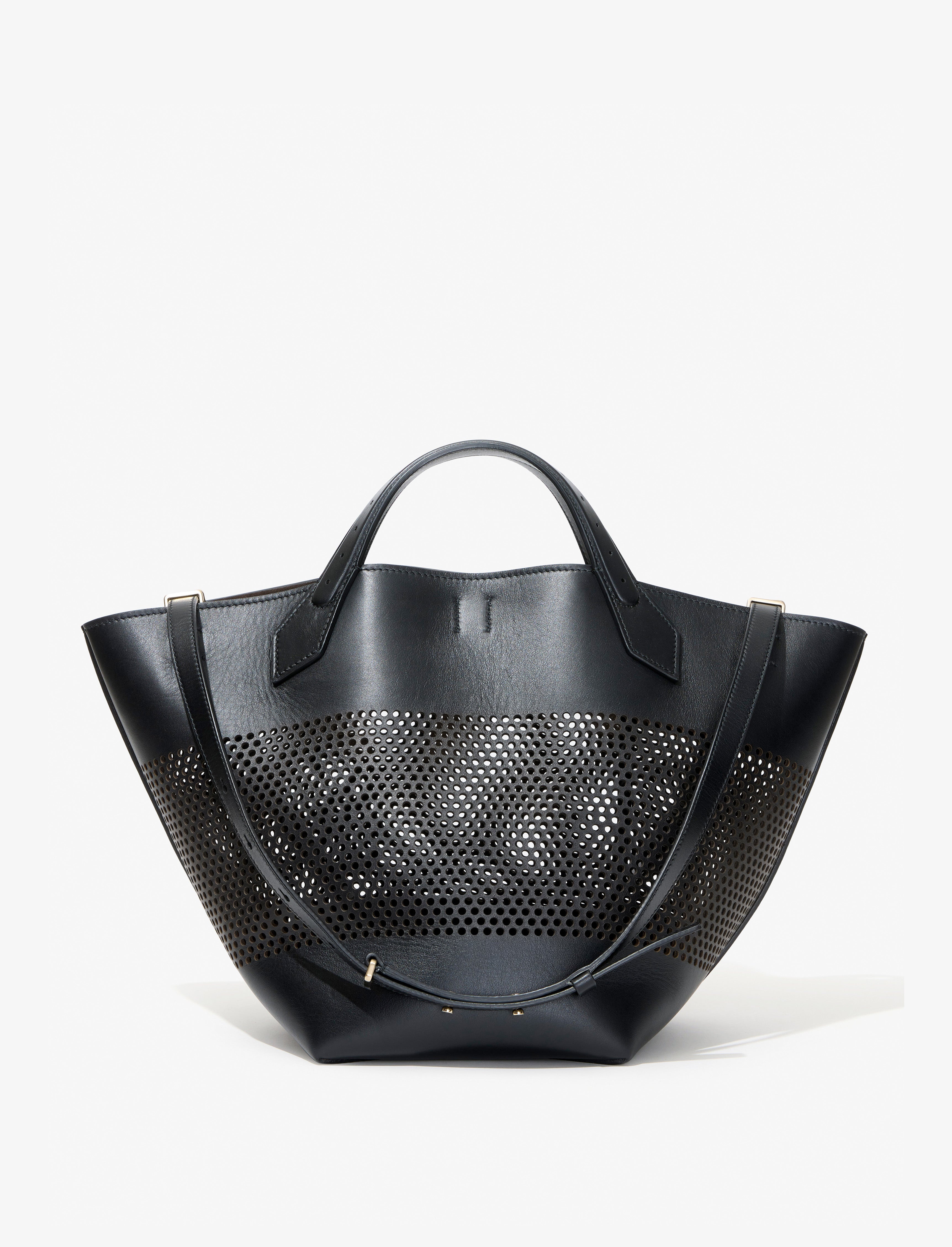 Large Chelsea Tote in Perforated Leather - 4