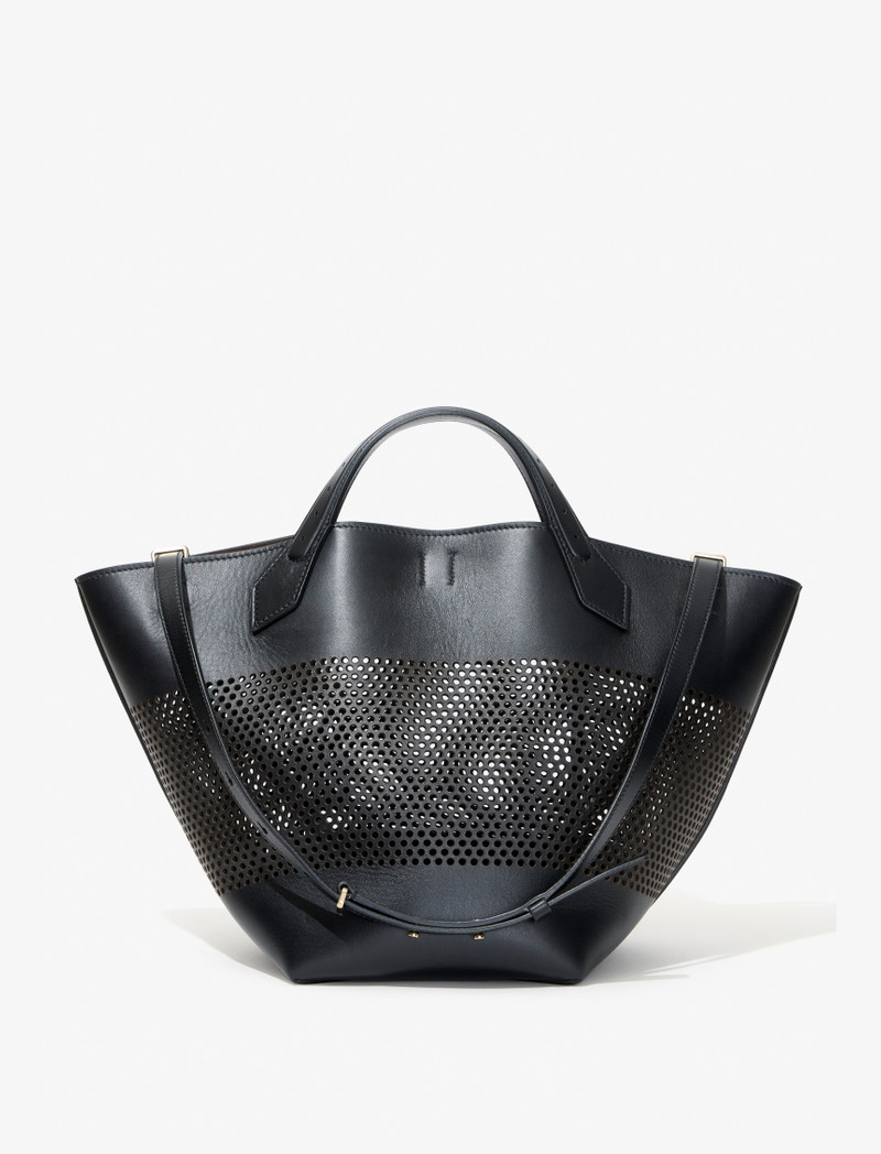 Large Chelsea Tote in Perforated Leather 4
