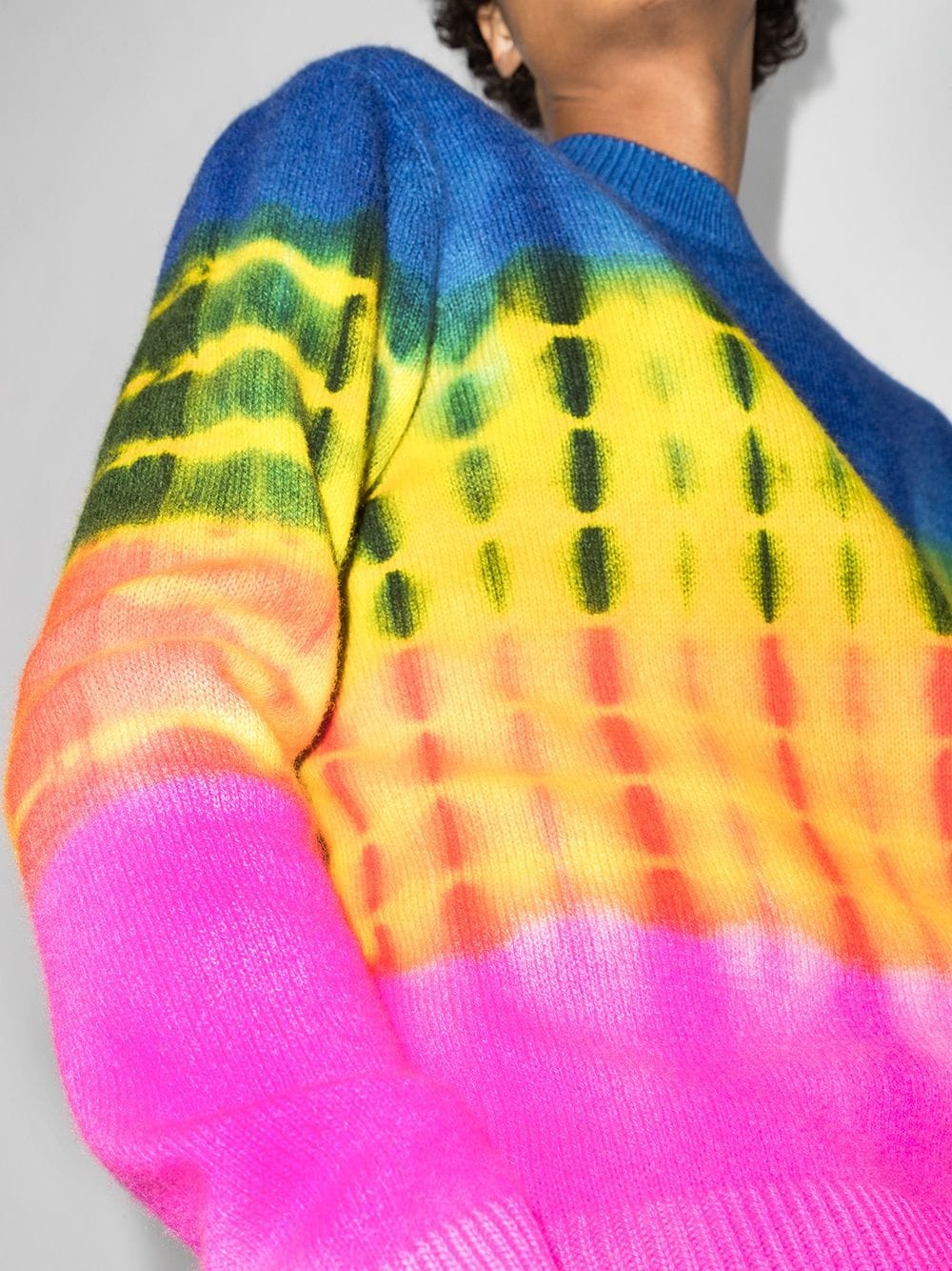 Half Light tie-dye jumper - 4