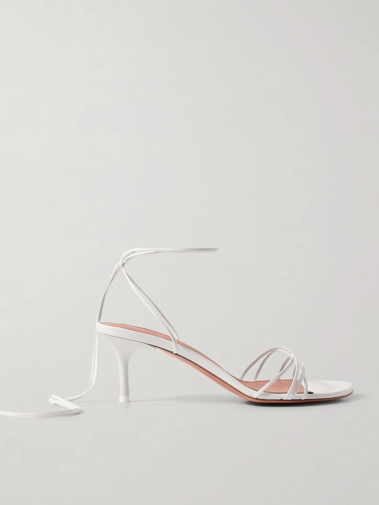 Lori Lace Up Leather Sandals - 1