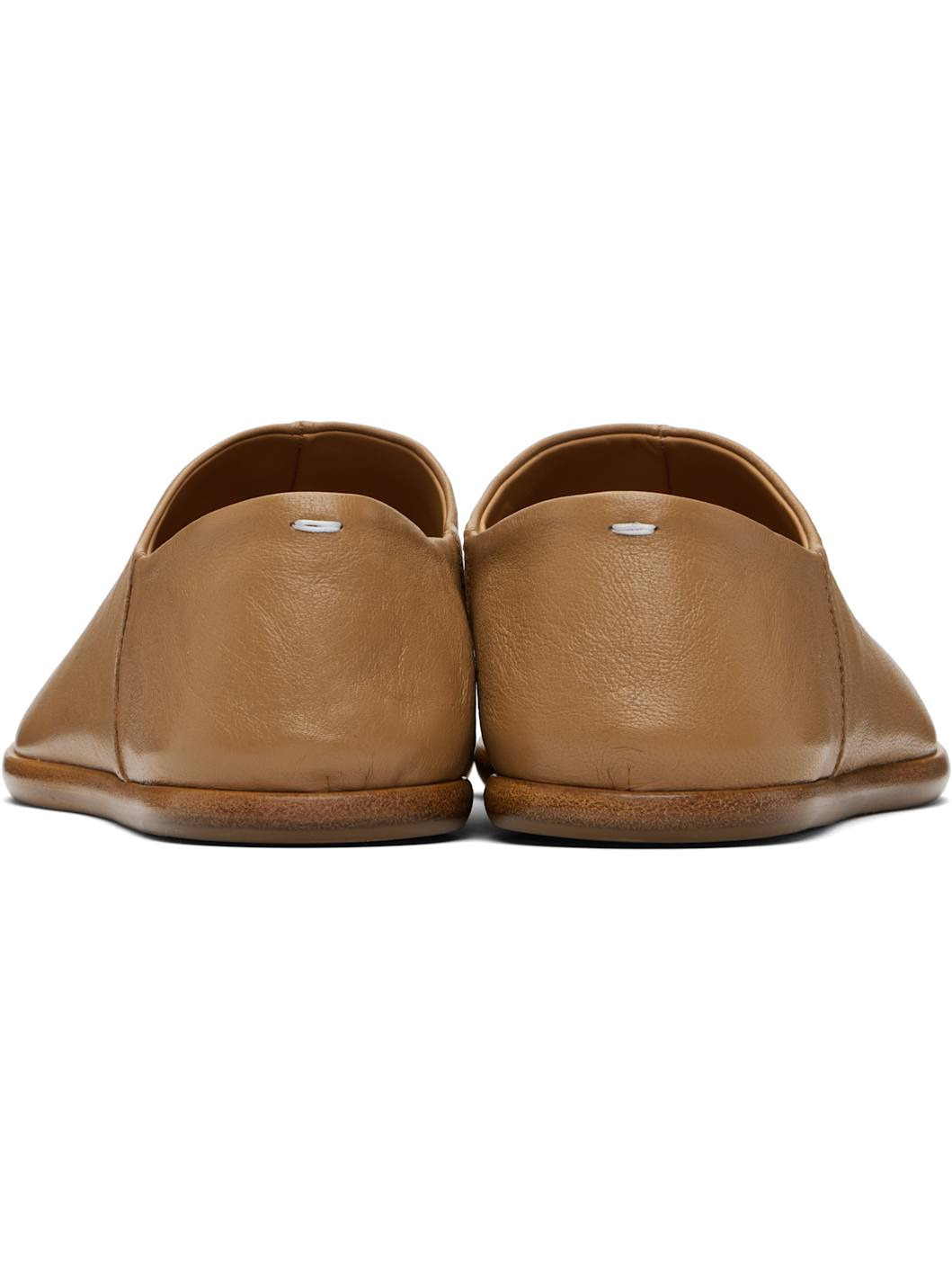 Tan Tabi Babouches Loafers - 2