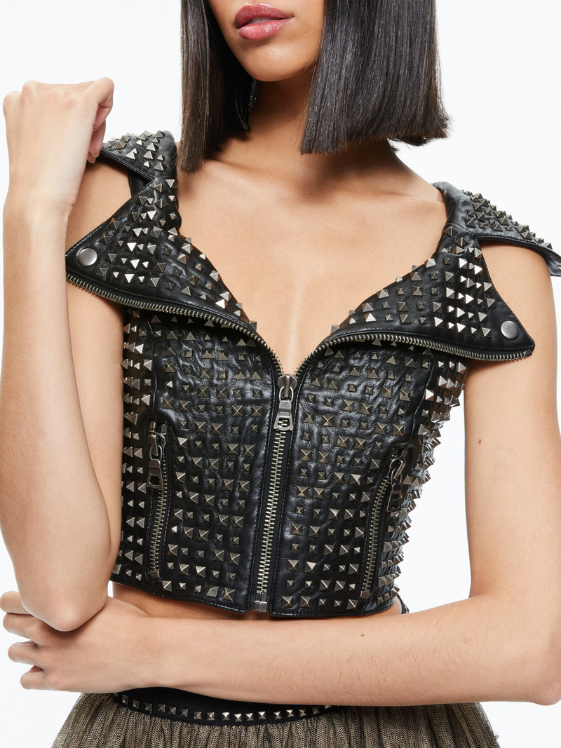 DIGNA STUDDED MOTO TOP 5