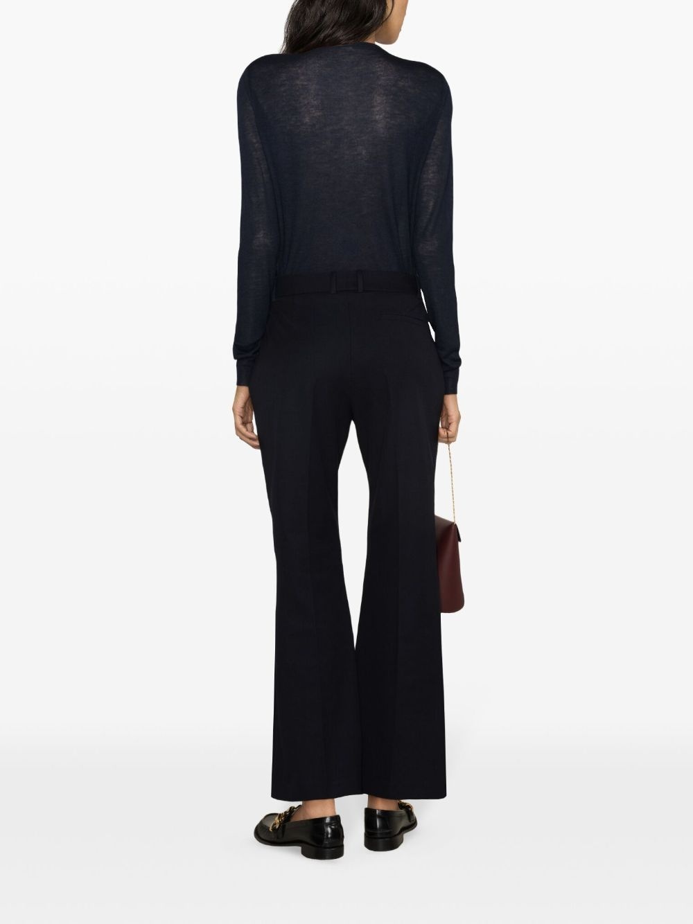 Tafira mid-rise flared trousers - 4