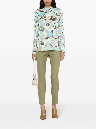 Stella McCartney garden-print buttoned shirt outlook