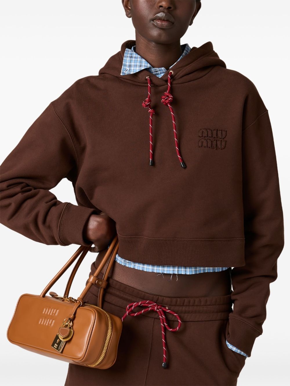 cotton fleece hoodie - 3