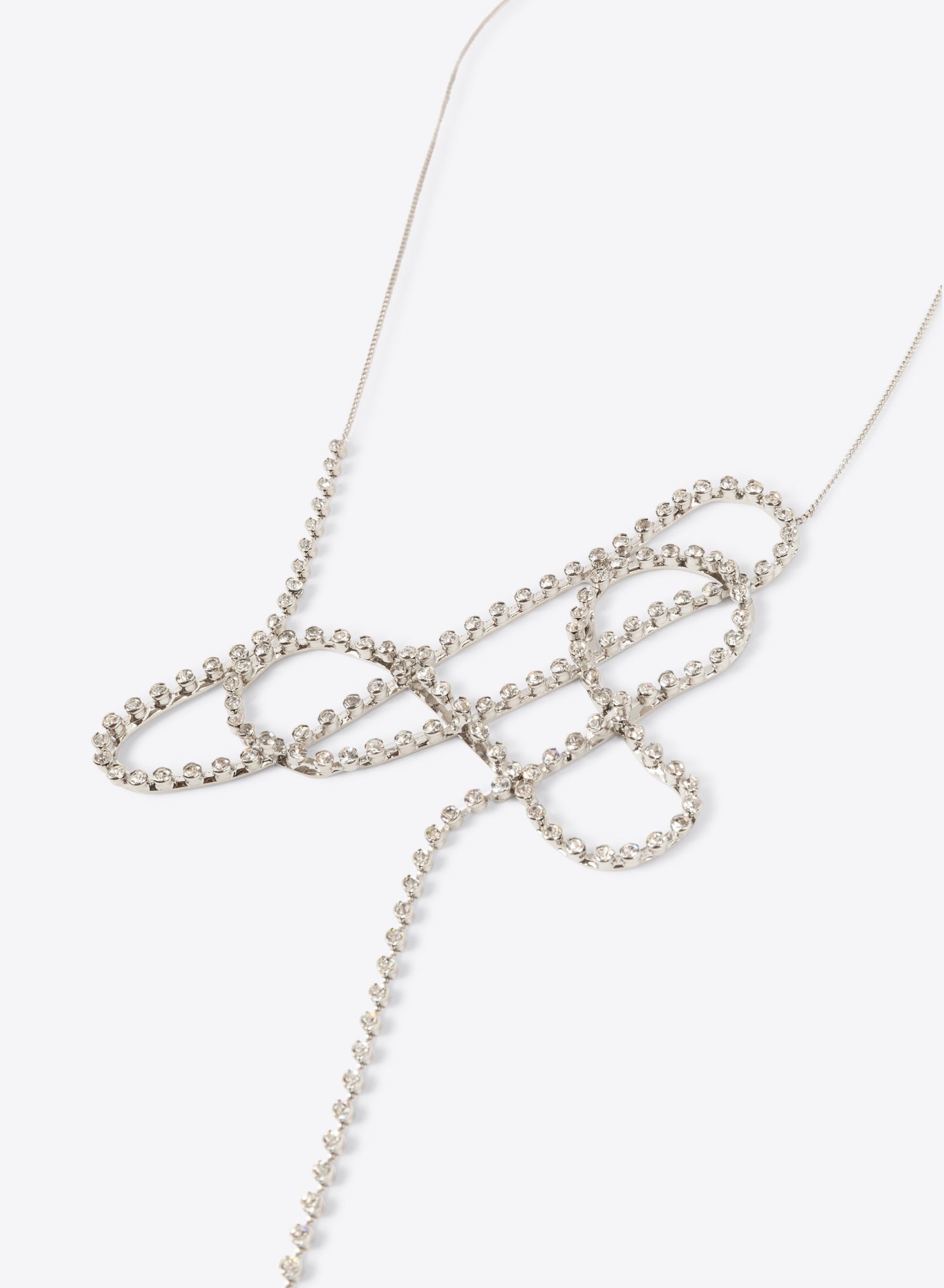 STRASS CHAIN NECKLACE - 3