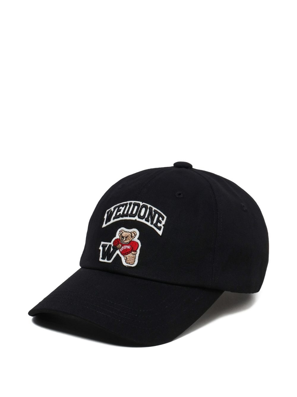 bear-embroidered baseball cap - 2
