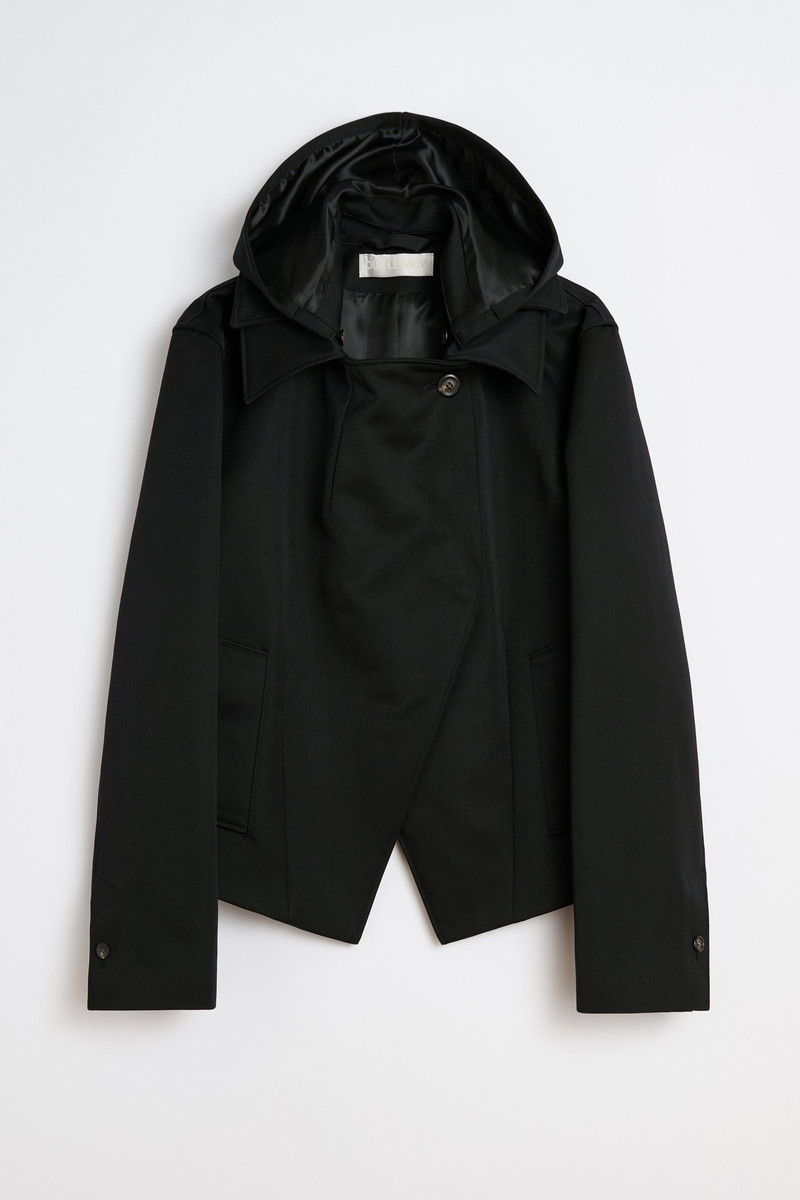 Our Legacy Veiled Jacket Onyx Black Tech Sateen 1