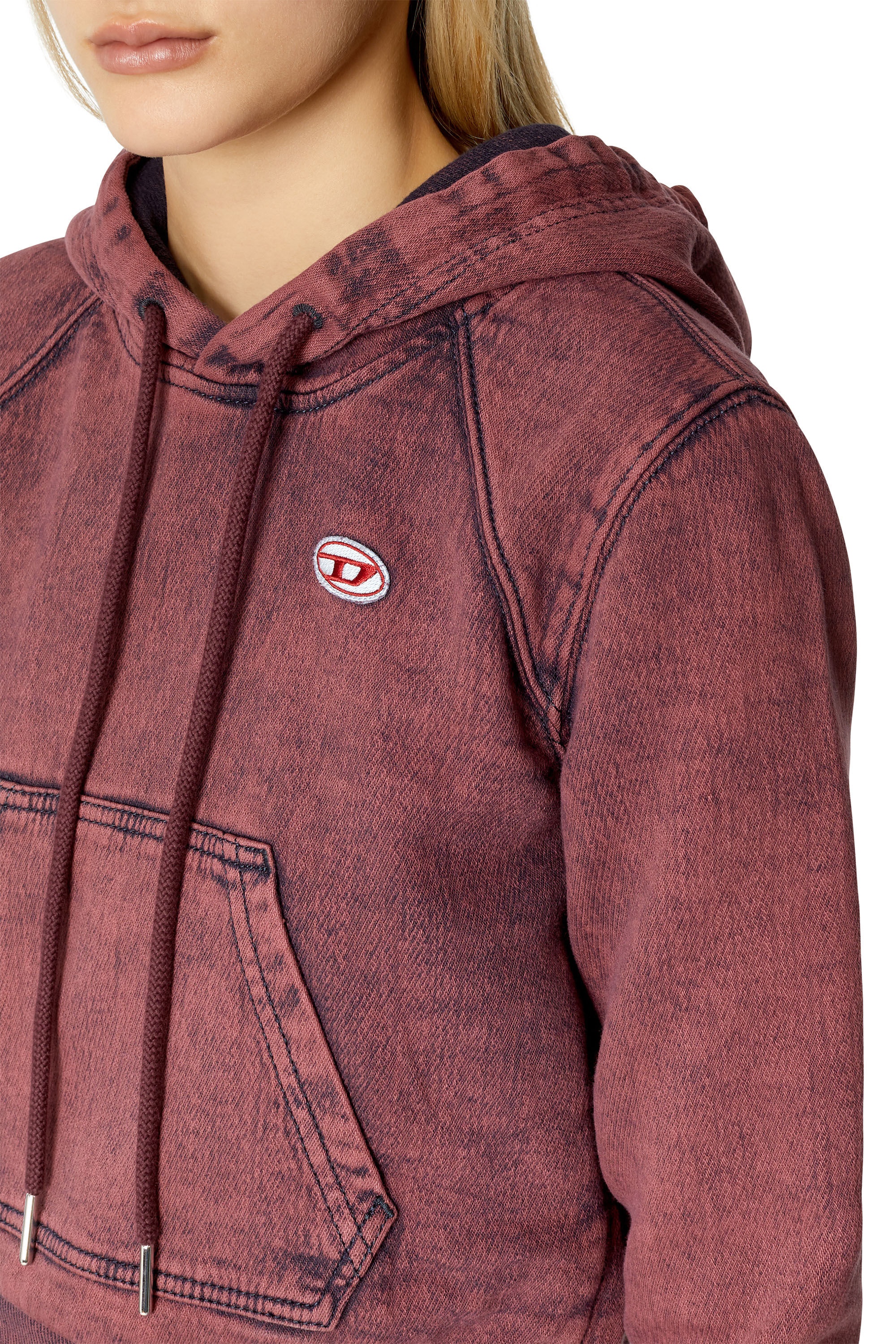 D-ANGY TRACK DENIM HOODIE - 5