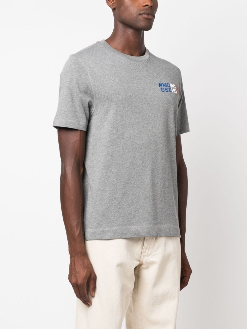 Mountain logo-print cotton T-Shirt - 3