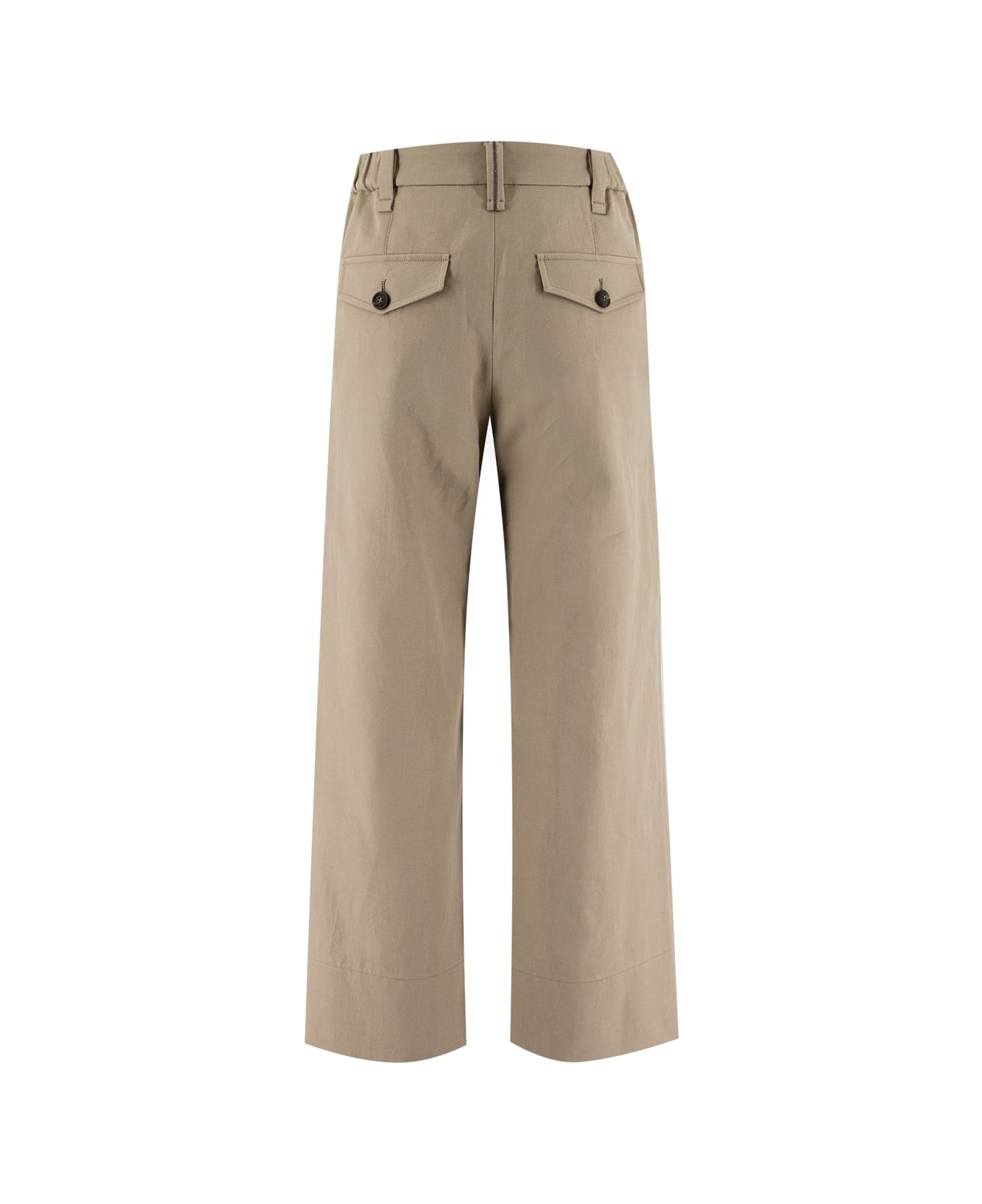 Linen Cotton Trousers - 2