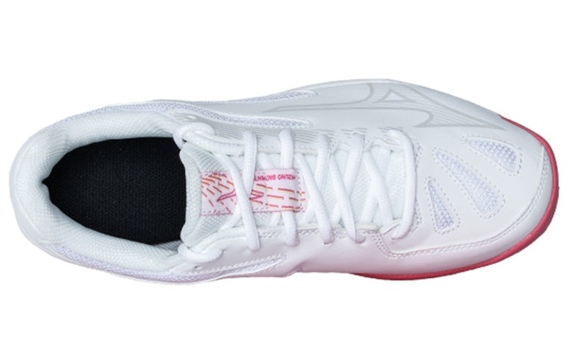 Mizuno Mizuno Gate Sky Plus 3 Wide 'White High-Vis Pink' 71GA234022 outlook