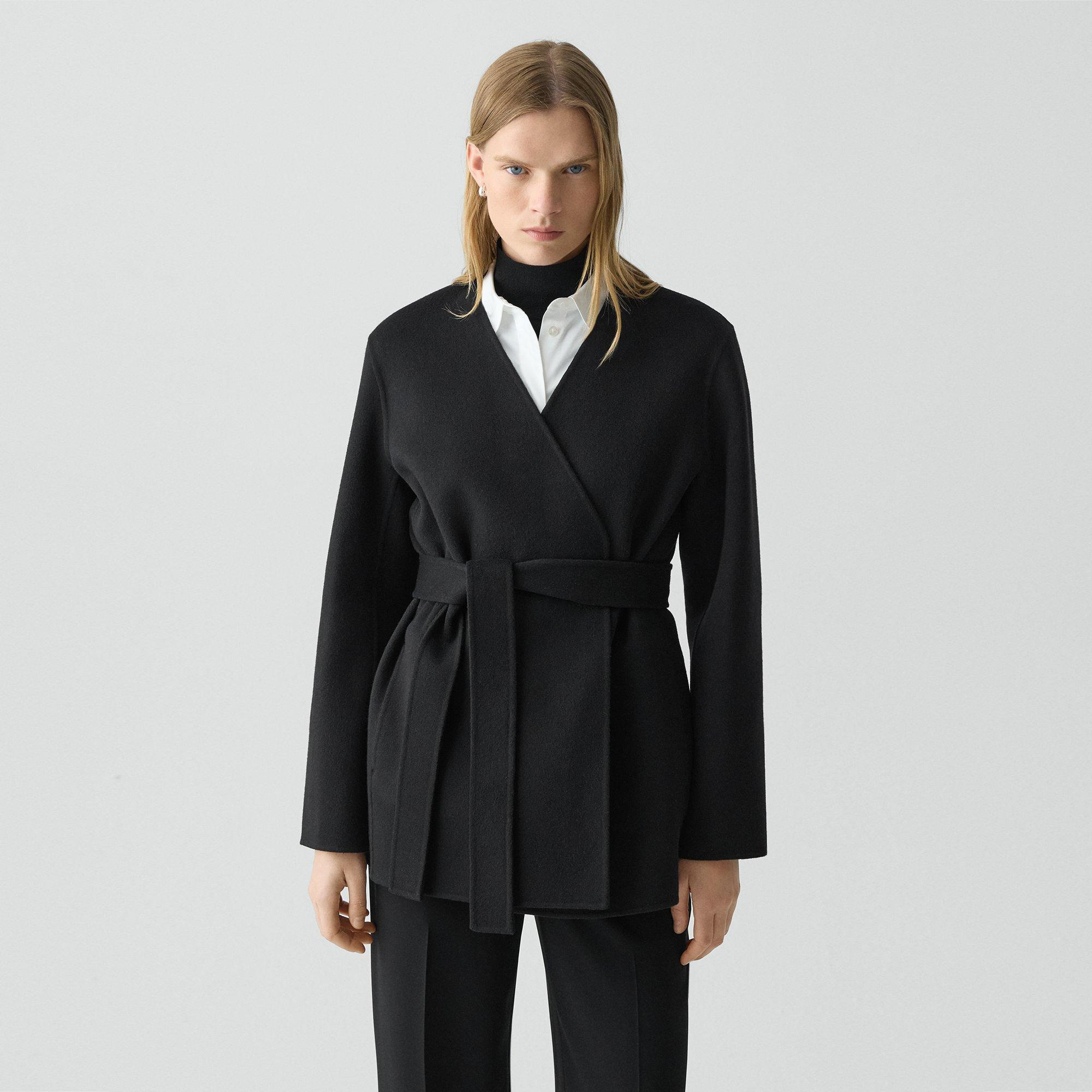 Cardigan Jacket in Double-Face Wool-Cashmere - 2