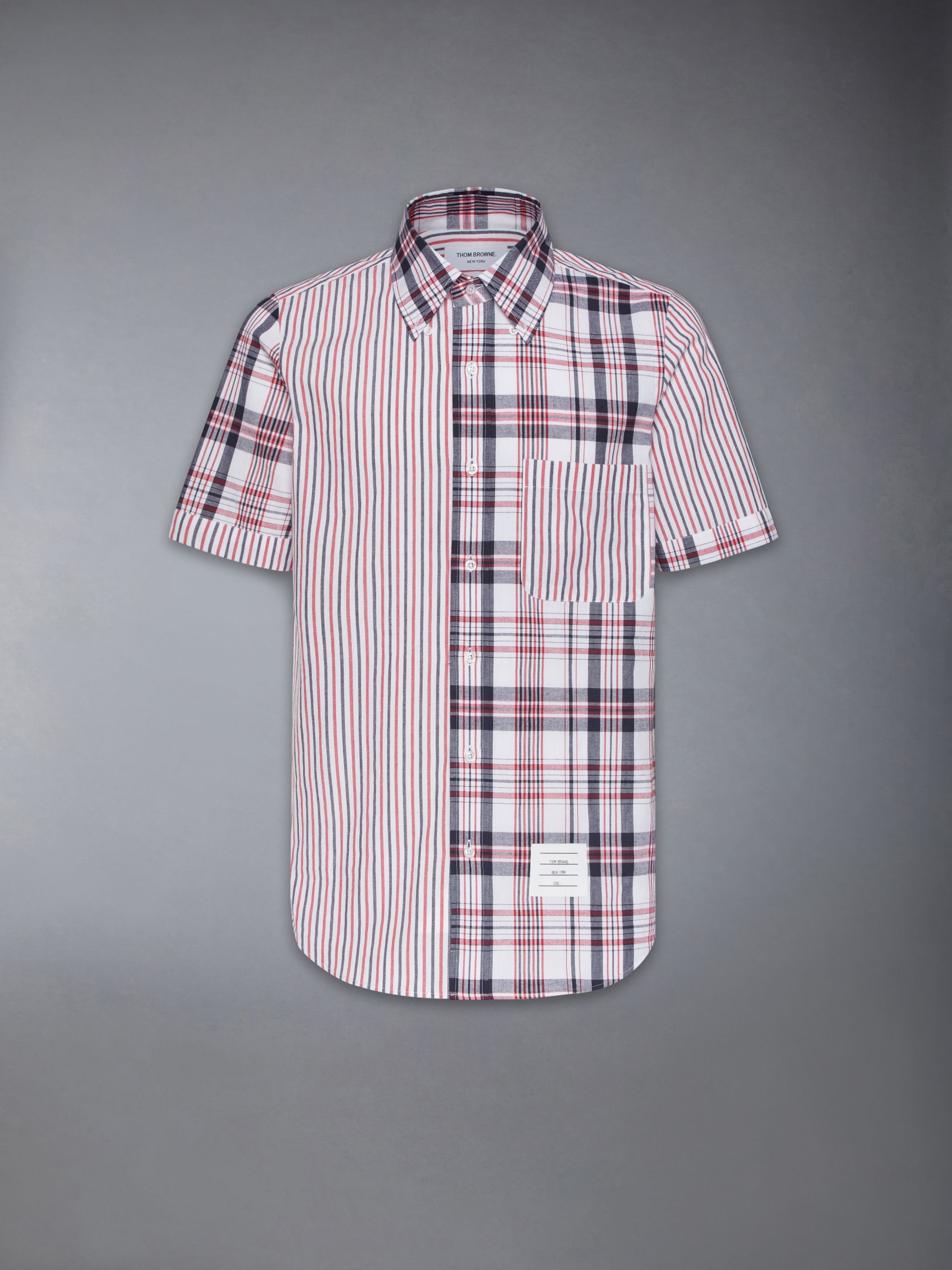 FUNMIX MADRAS COTTON SHORT SLEEVE SHIRT - 7