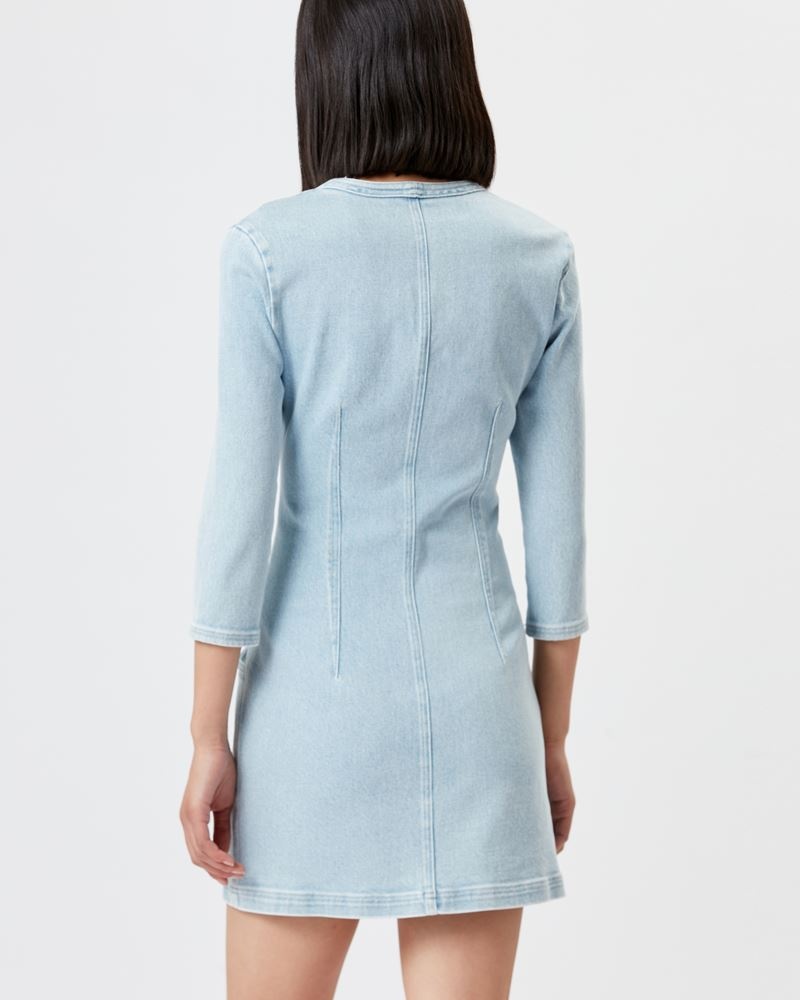 VONA STRETCHED DENIM DRESS - 5