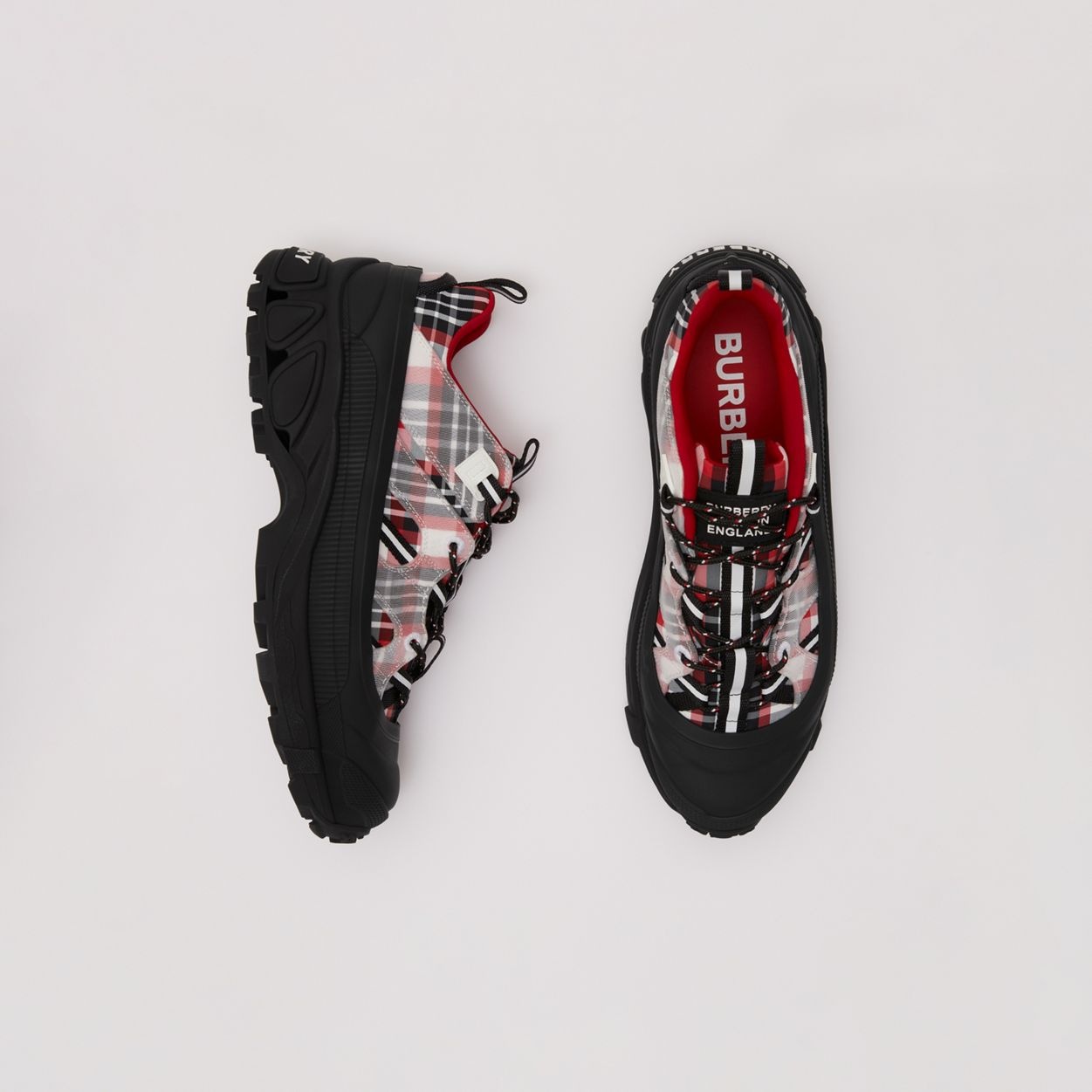 Tartan Nylon Arthur Sneakers - 2