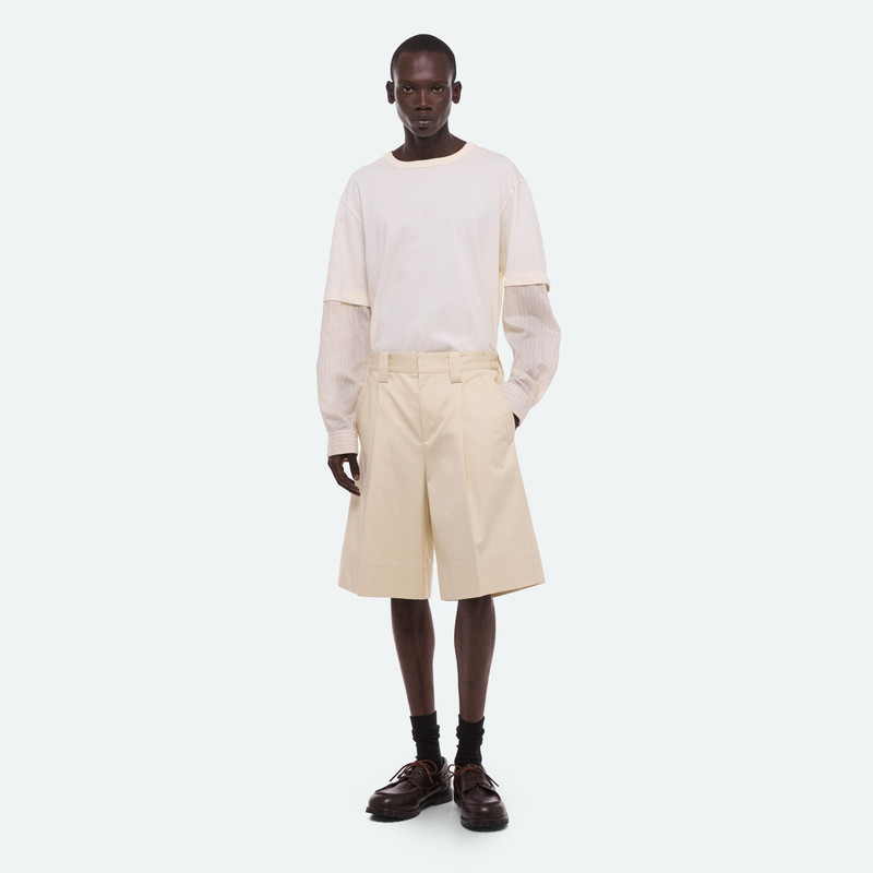 Helmut Lang CHINO PLEATED SHORTS outlook