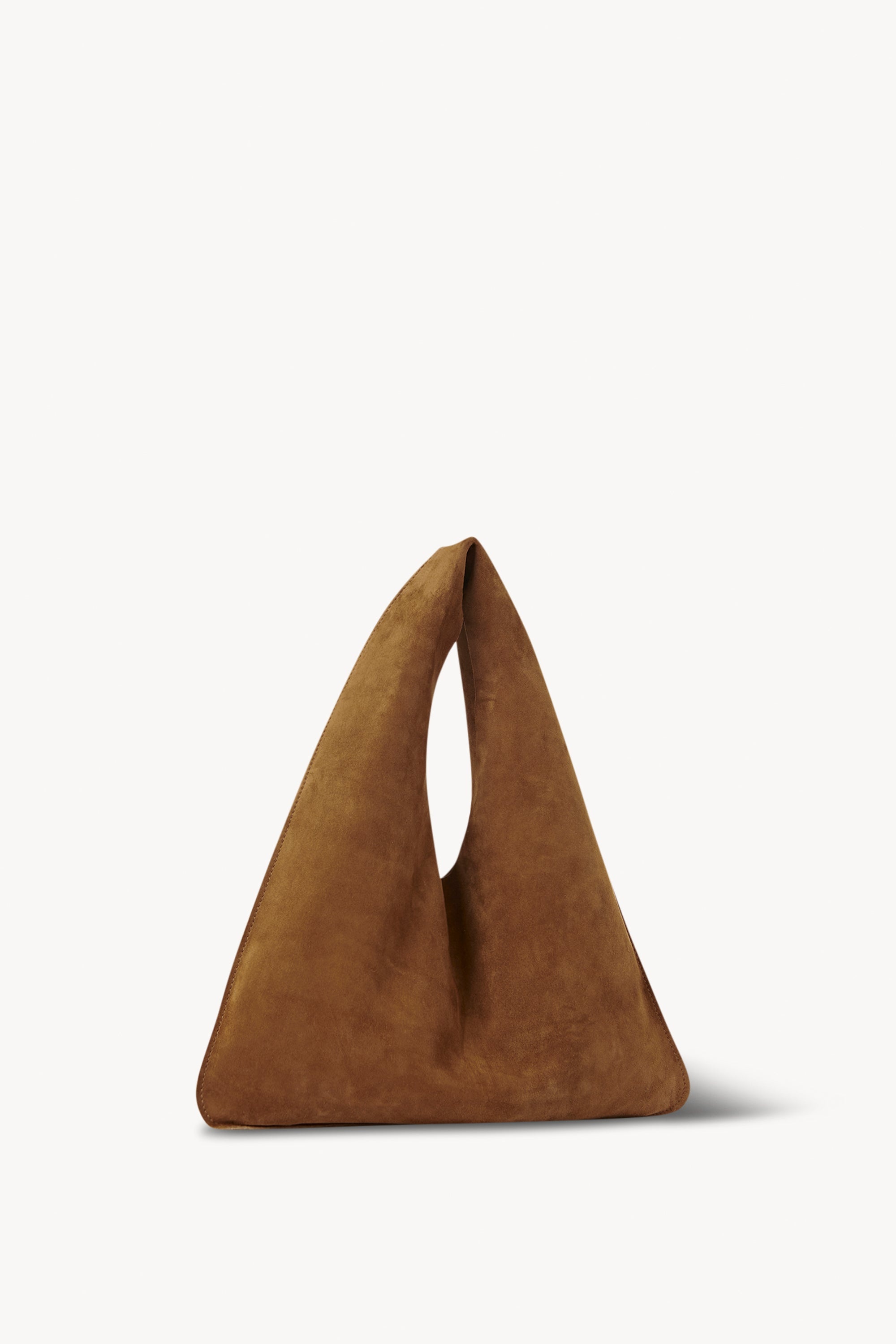 The Row Small Bindle Bag in Suede | REVERSIBLE