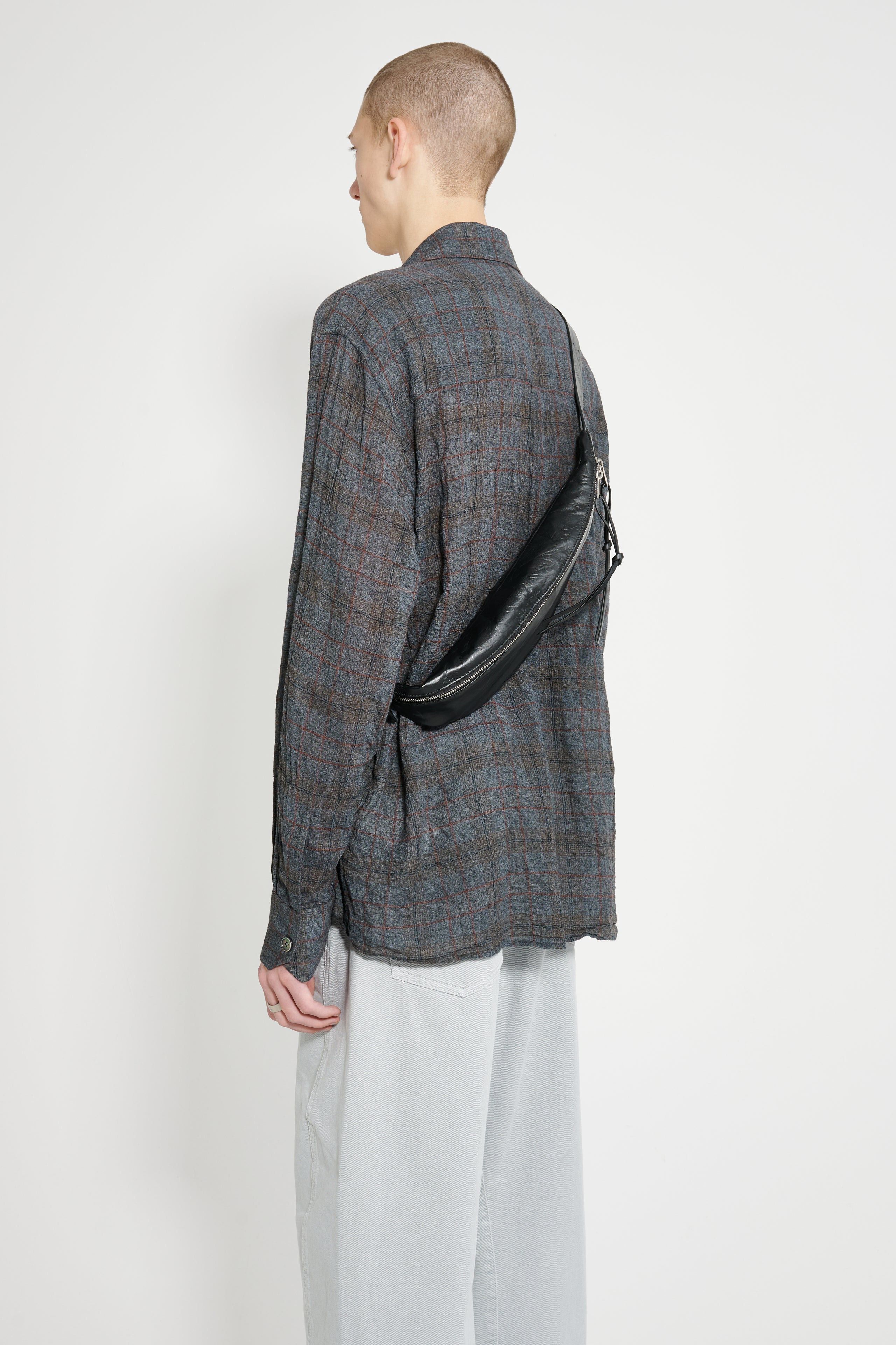 OUR LEGACY ABOVE SHIRT BAZAAR CHECK BREEZE WEAVE - 4