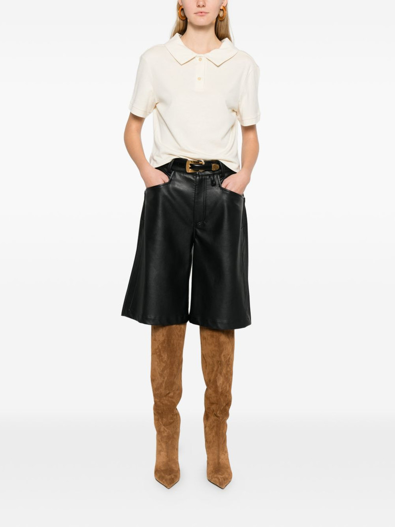 KHAITE Jasna polo top outlook