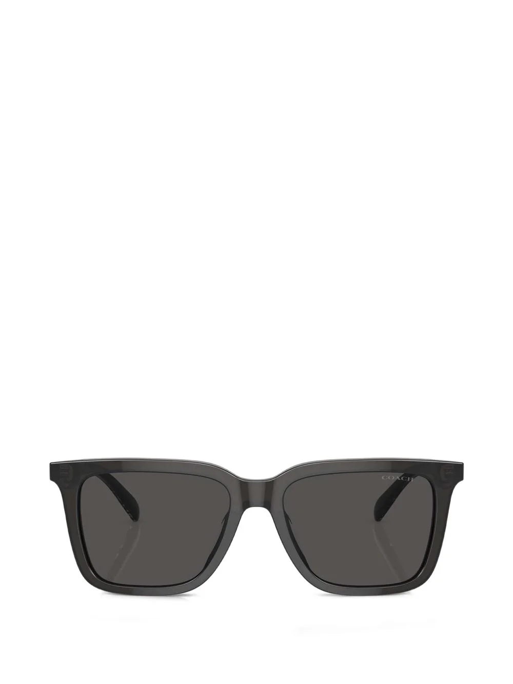 logo-plaque square-frame sunglasses - 1