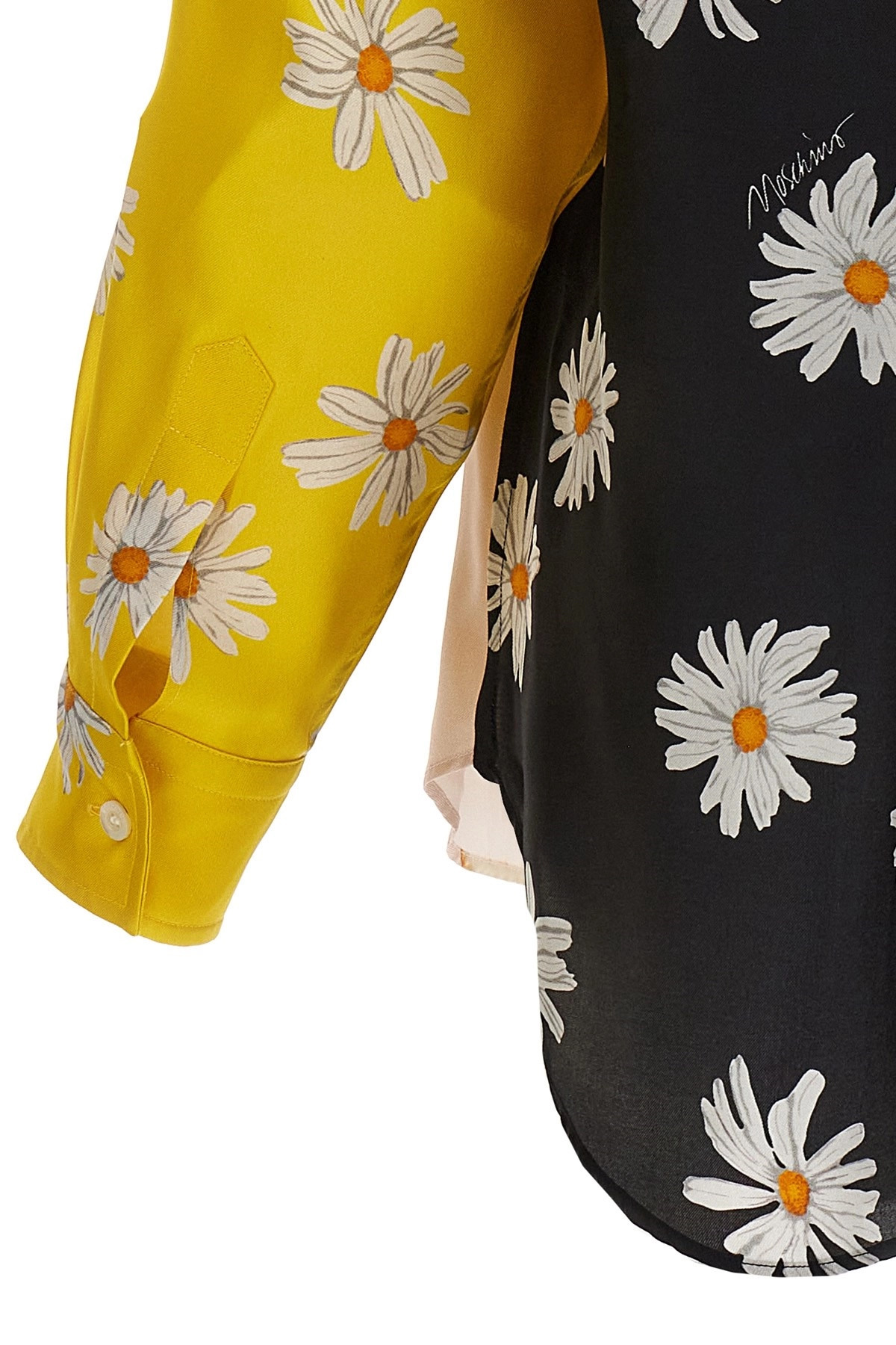 Patchwork print shirt - 5