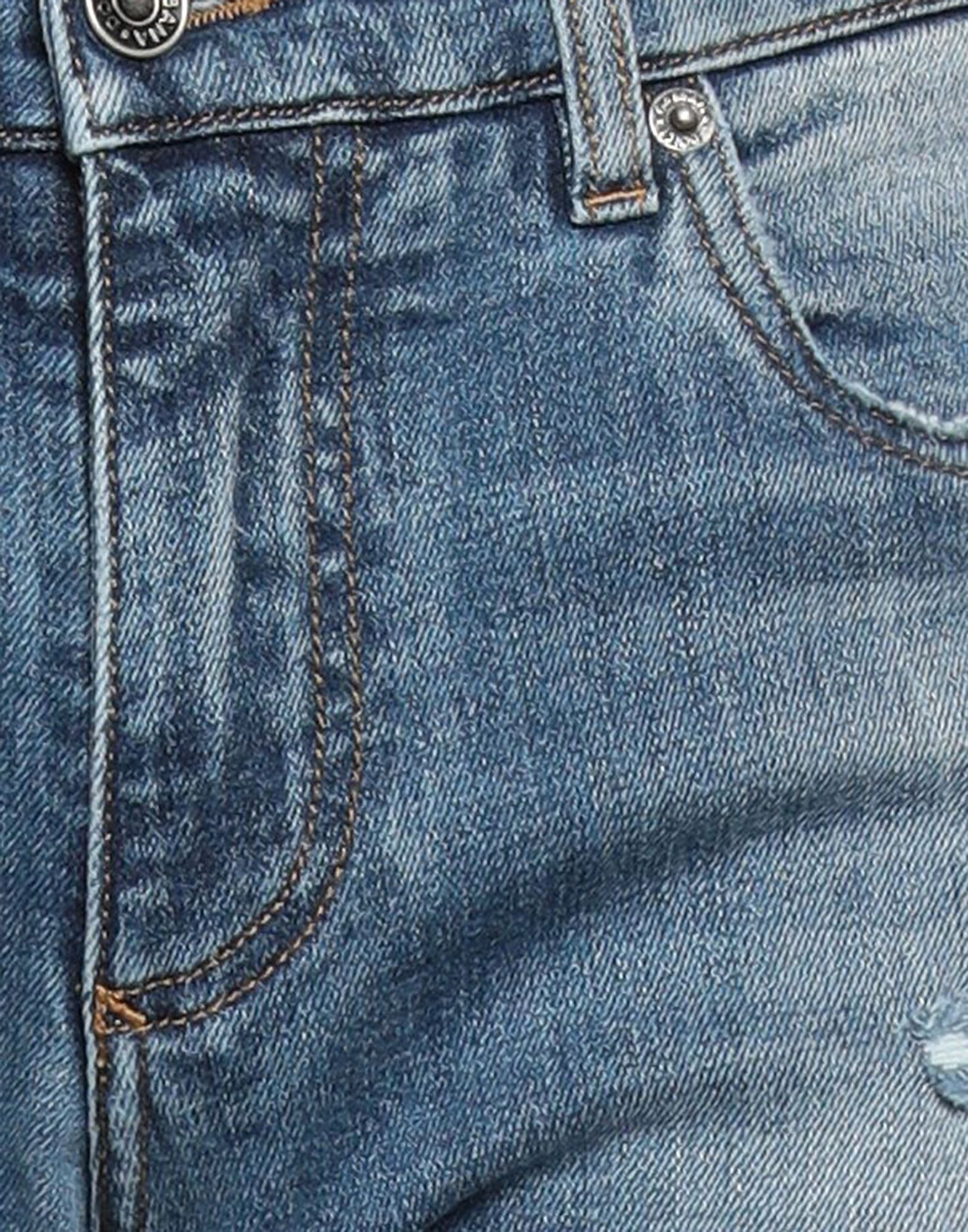 Blue Men's Denim Pants - 4