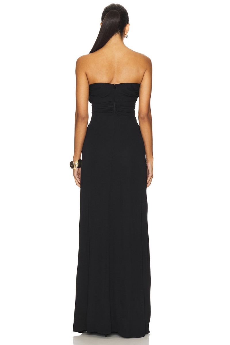 ATLEIN Bustier Ruched Gown outlook