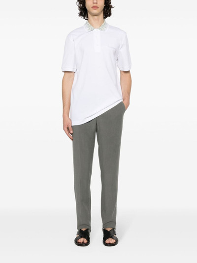 Missoni embroidered-logo polo shirt outlook