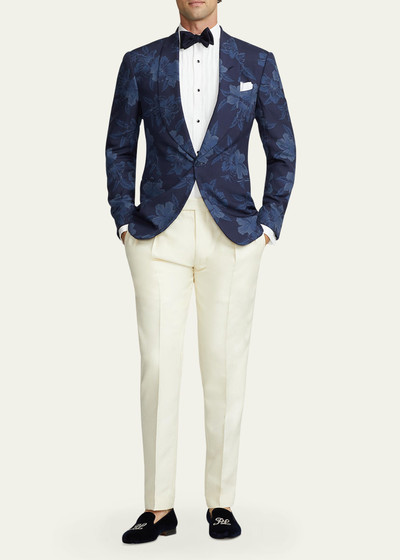 Ralph Lauren Men's Gregory Handmade Hibiscus Silk Sport Coat outlook