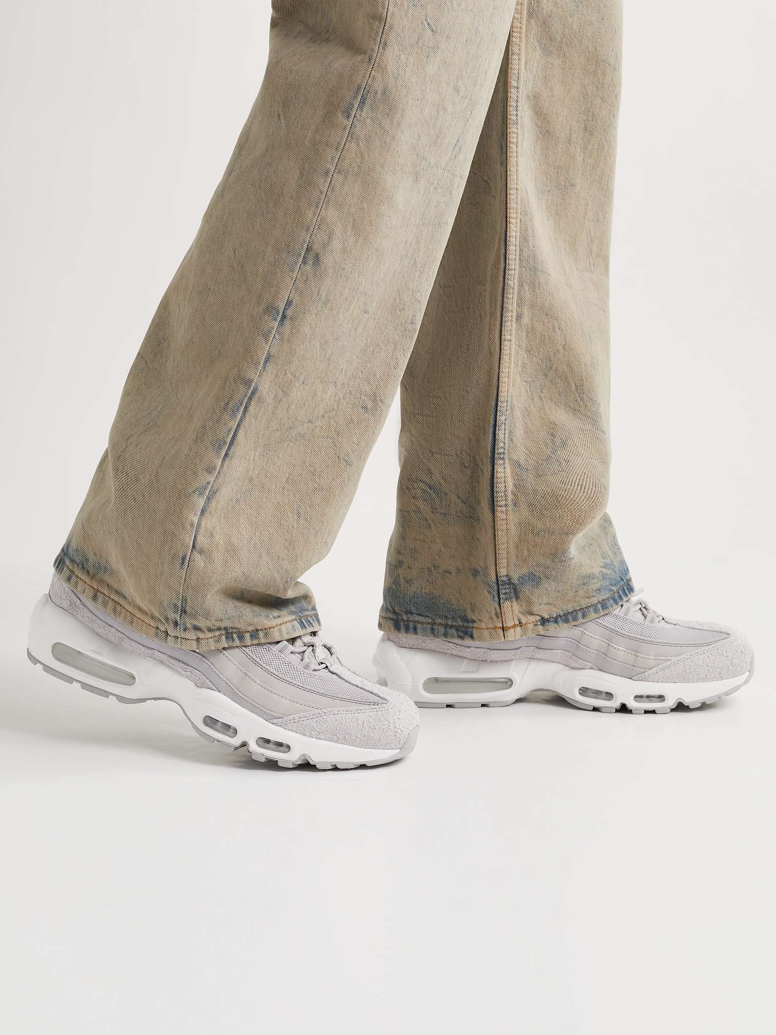 Air Max 95 Suede and Mesh Sneakers - 3