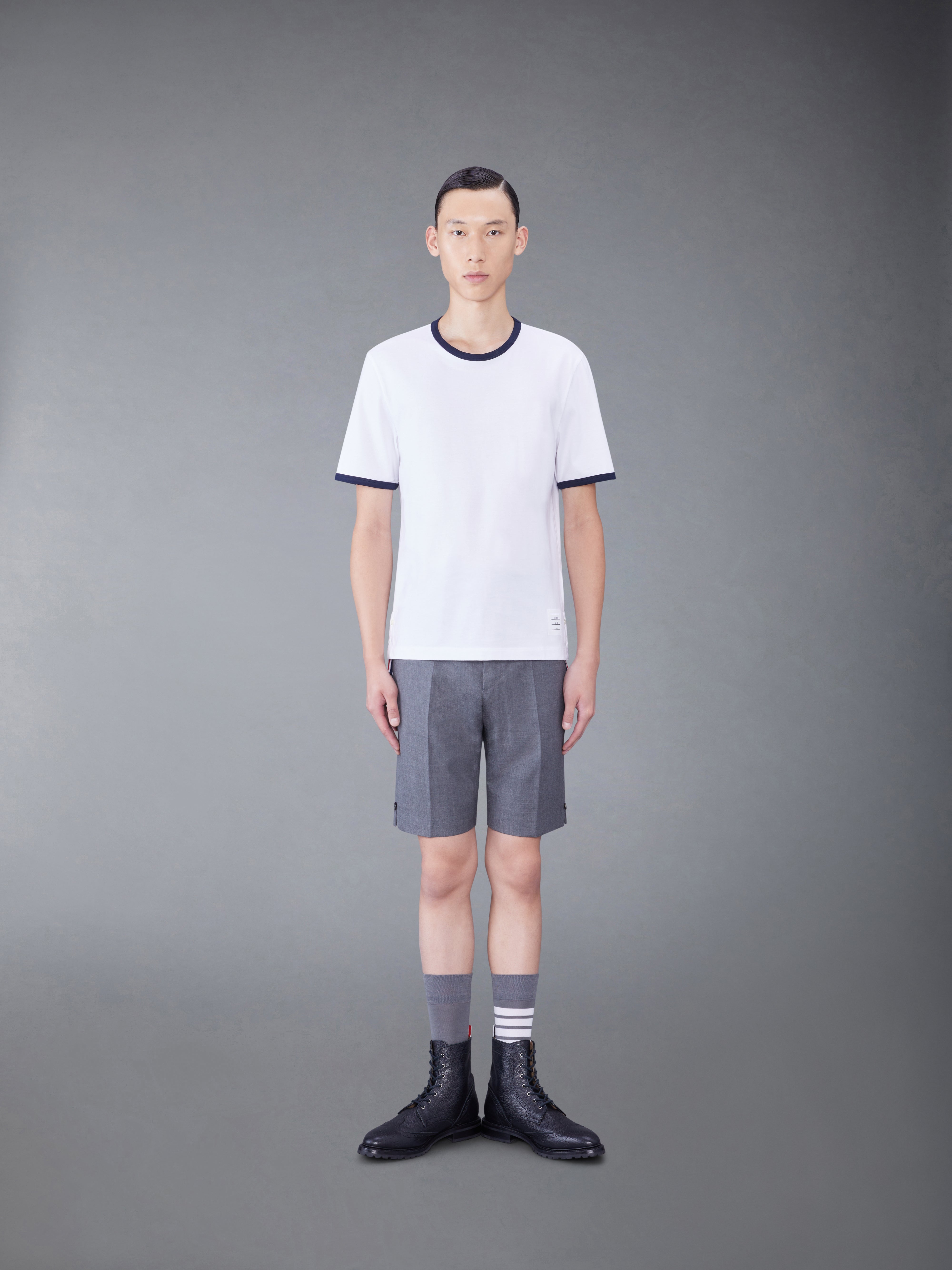 MEDIUM WEIGHT JERSEY RINGER TEE - 3