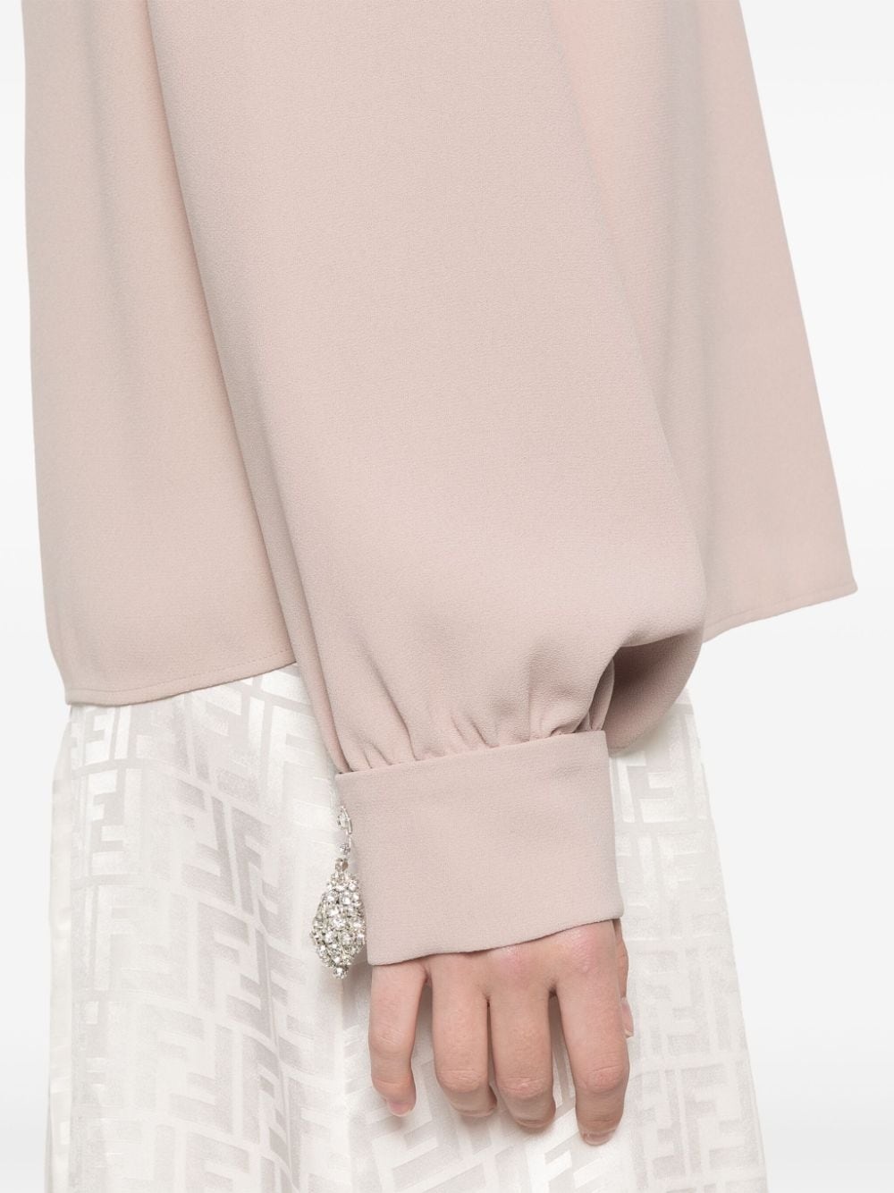 crepe blouse - 5