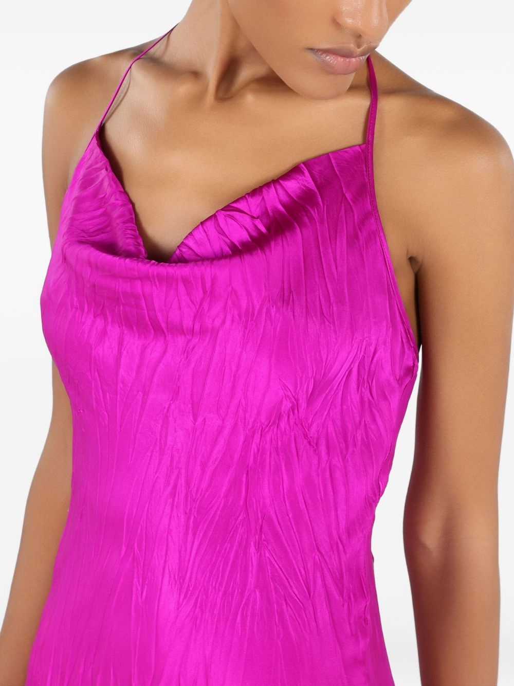 v-neck dress - 5