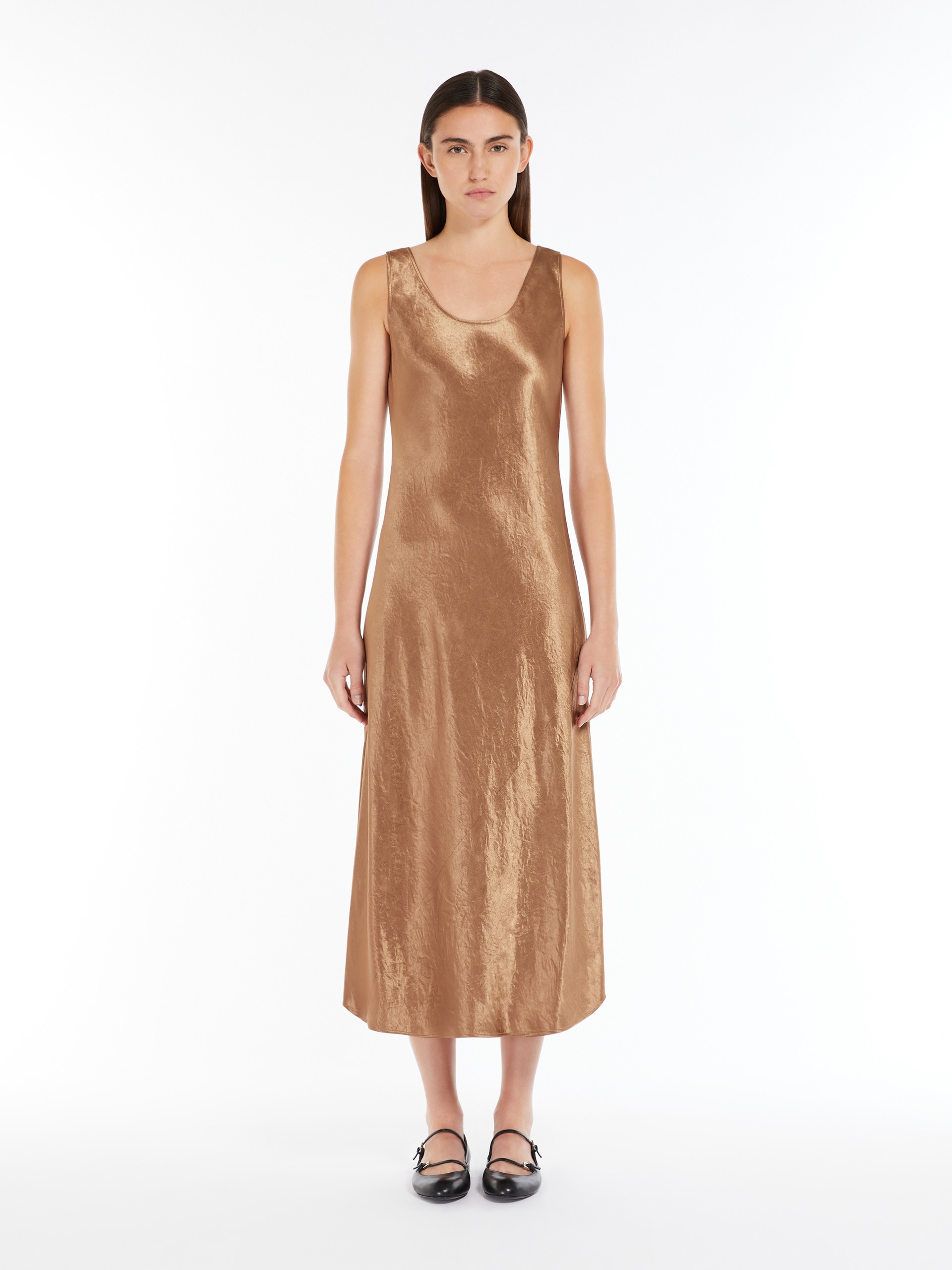 TALETE Flowing satin dress - 3