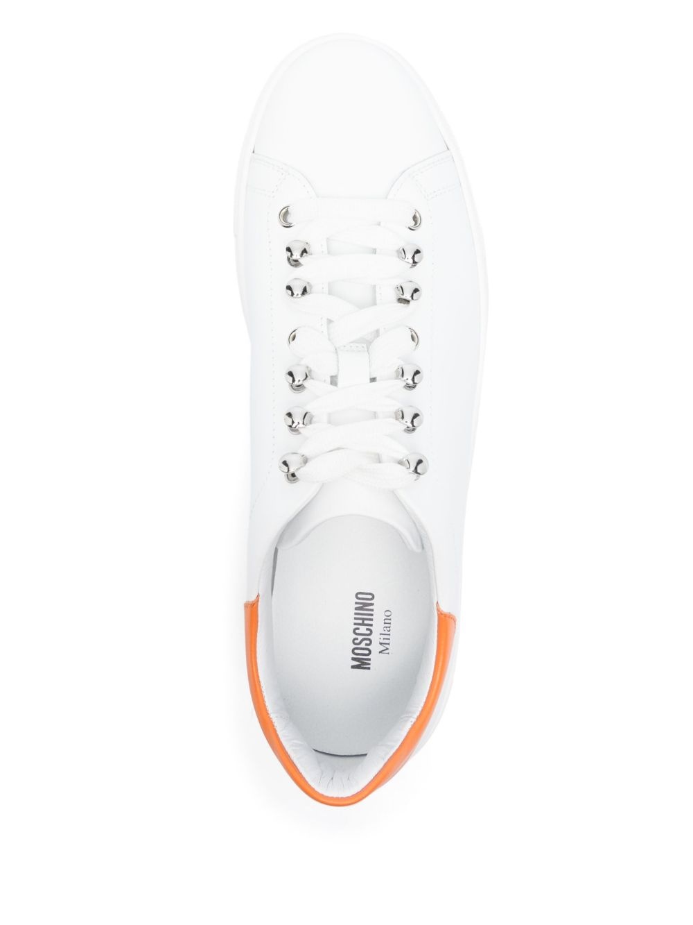 leather sneakers - 4
