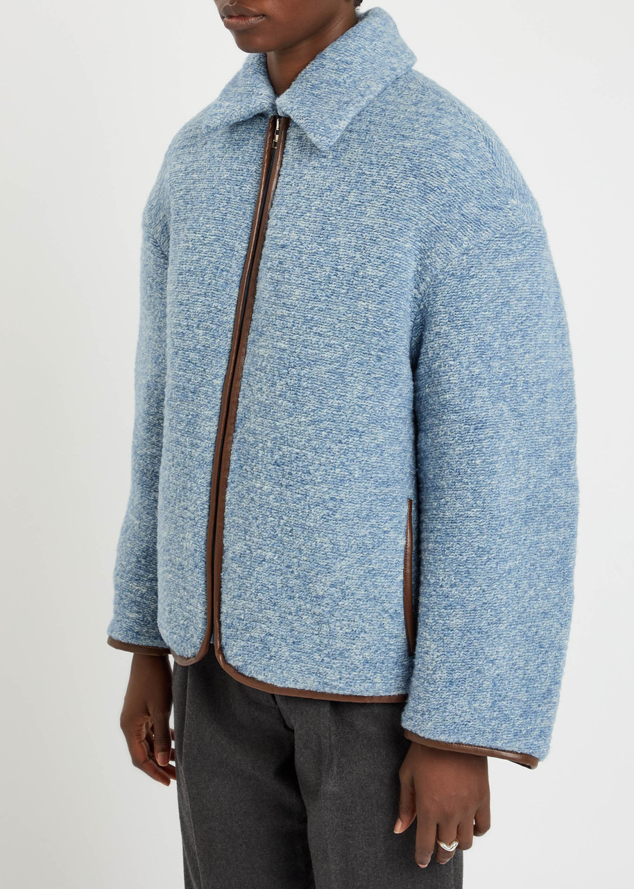 JW Anderson Melange Wool-blend Jacket - 2