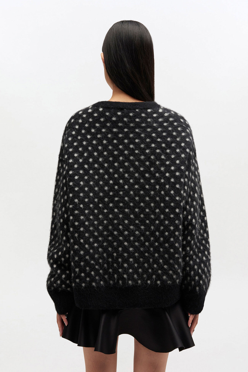 POLKA BRUSHED SWEATER 3