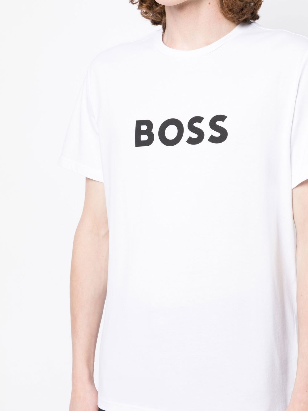 logo-print cotton T-shirt - 5